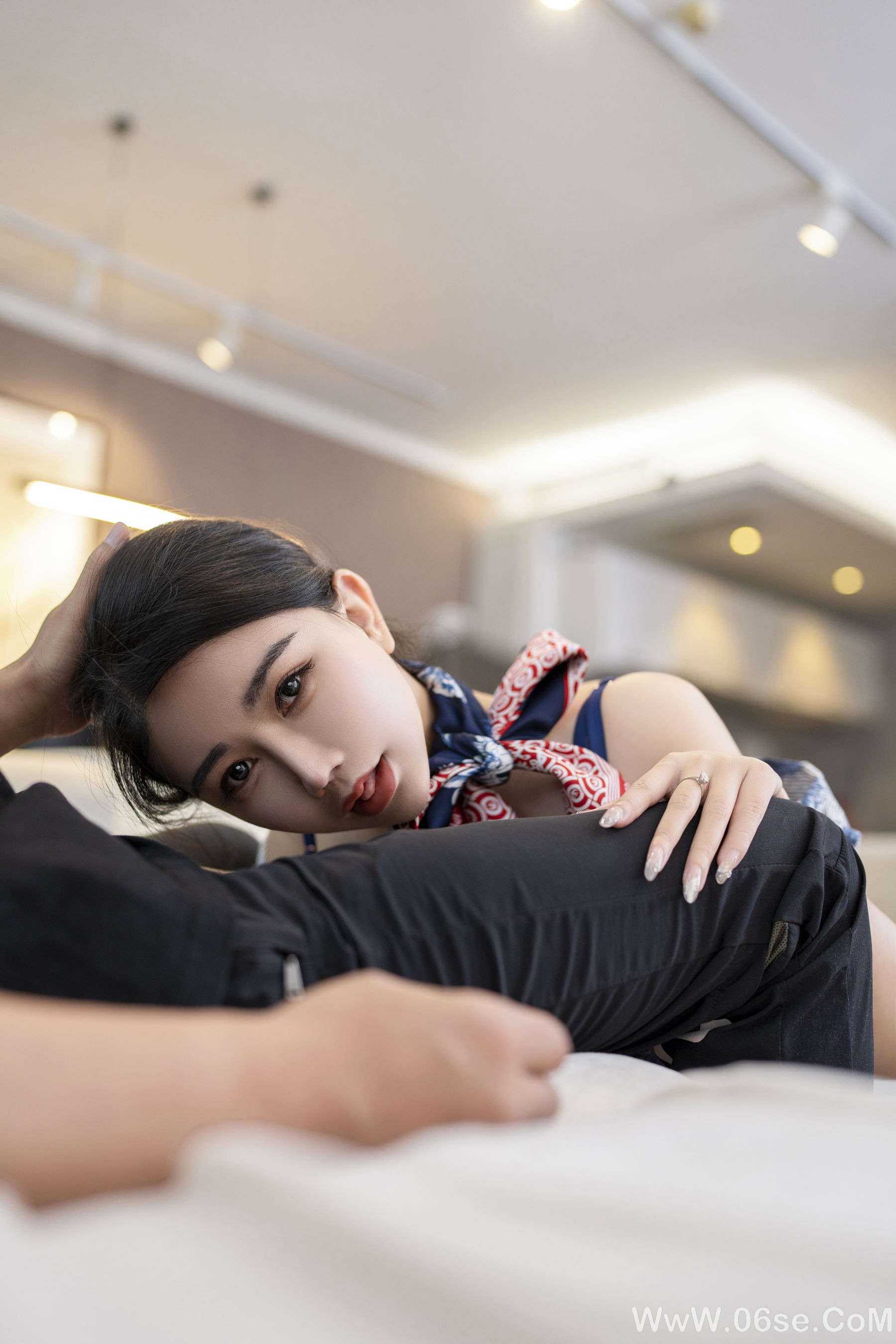 图片[43]-李若汐 – 性感空姐制服 [70P]-六色网