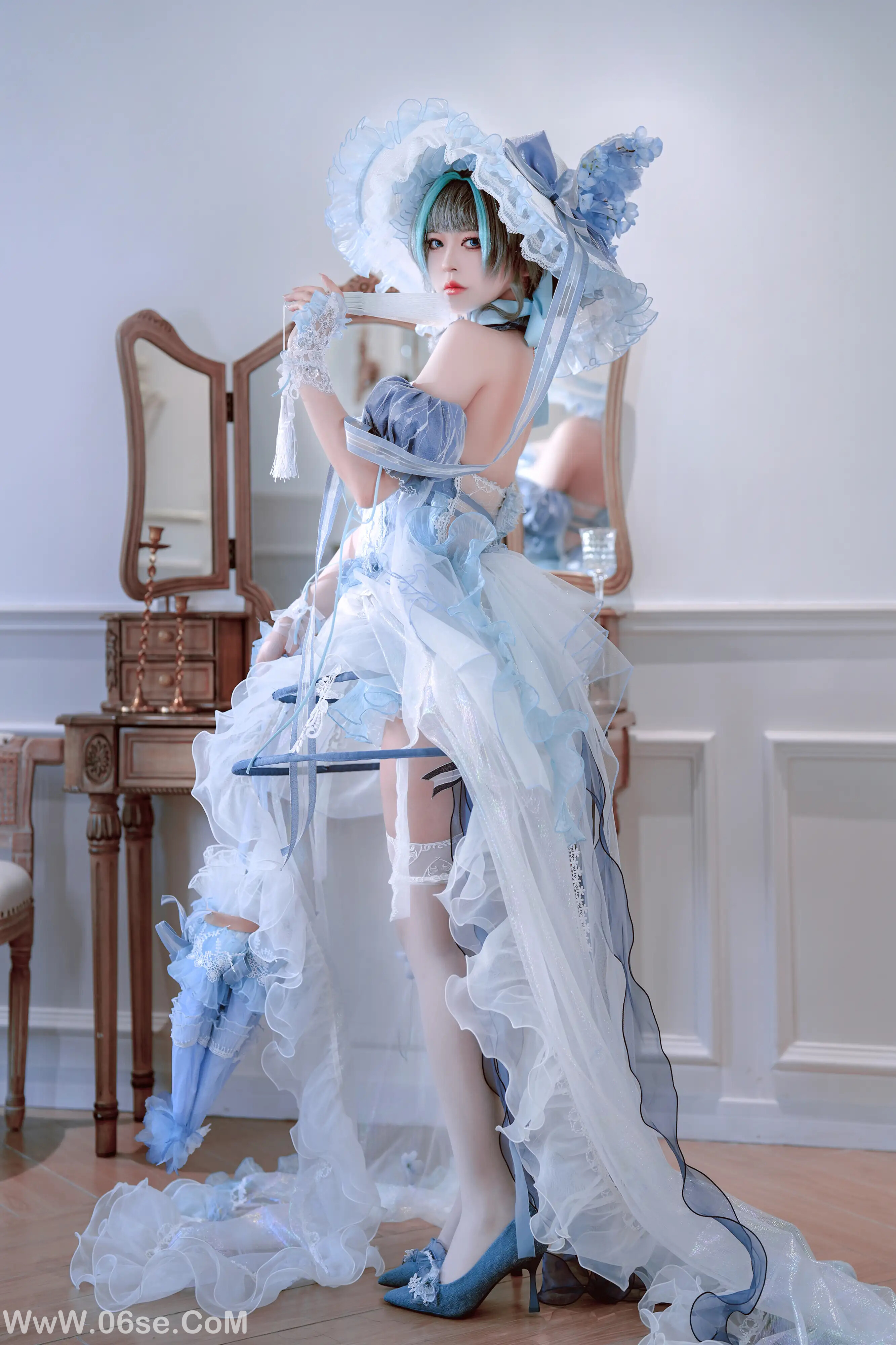图片[28]-半半子 – 碧蓝航线 柴郡 废稿礼服-六色网