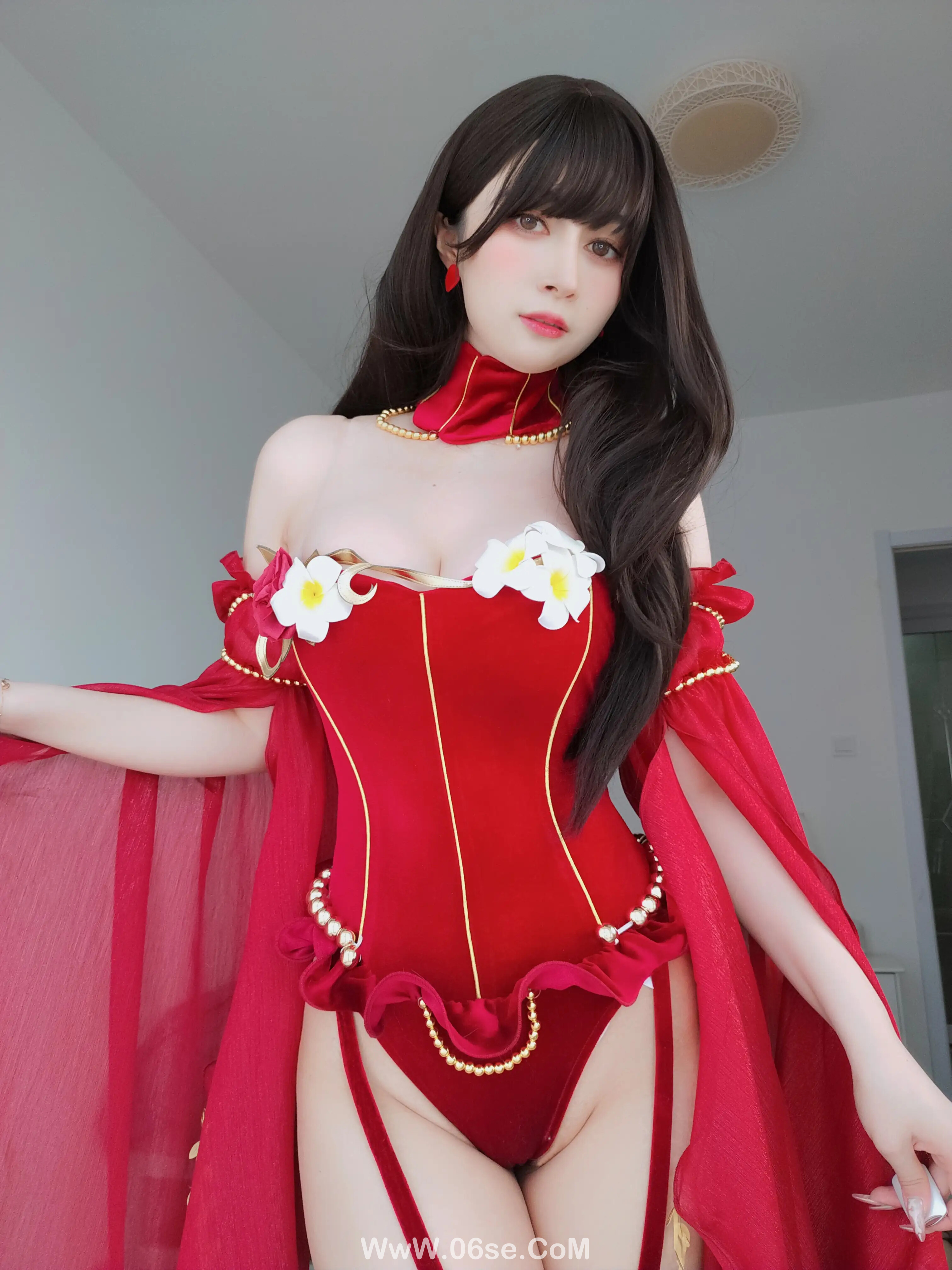 图片[38]-白银81 – 赤いドレス-六色网