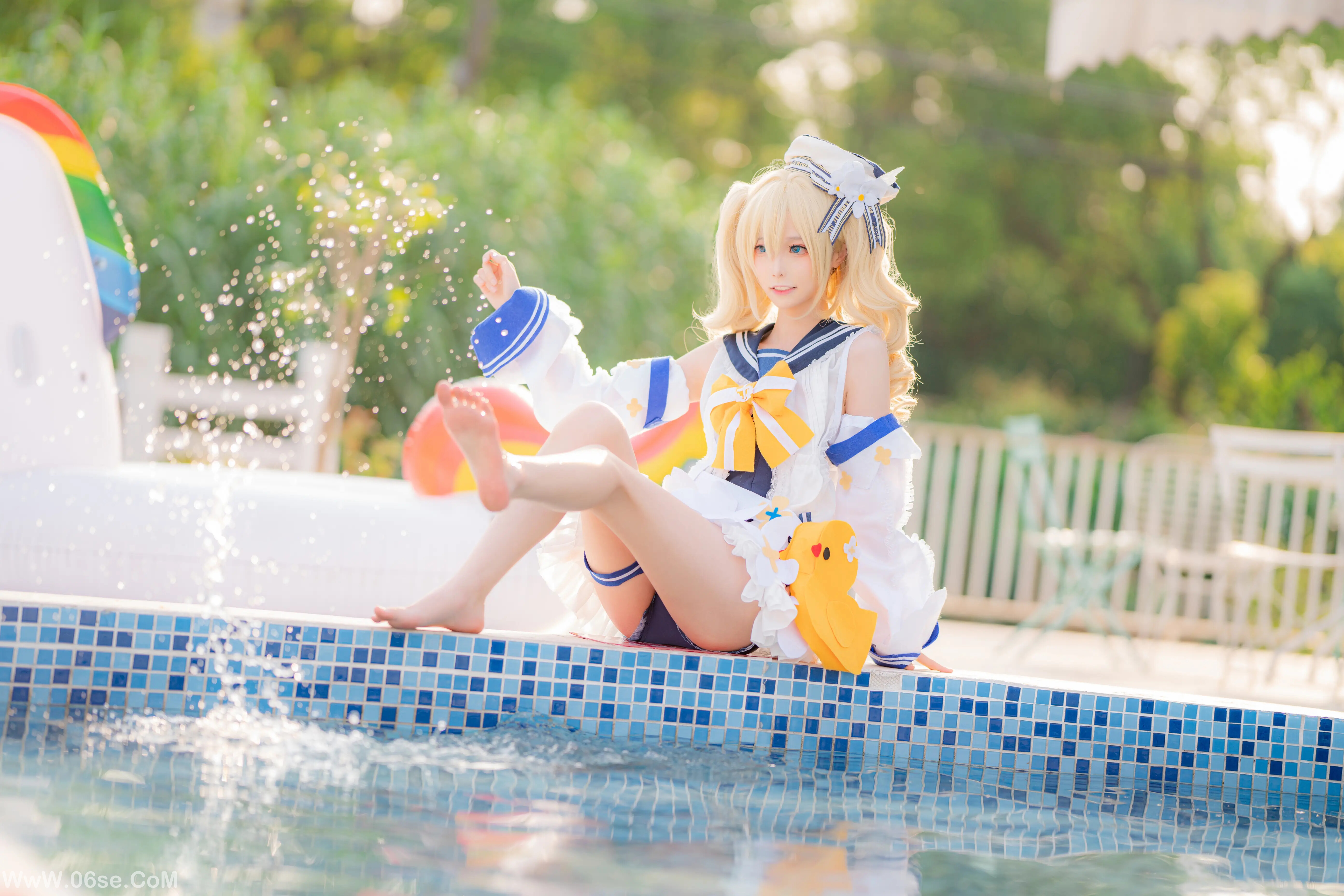 坂坂白 原神 芭芭拉-六色网