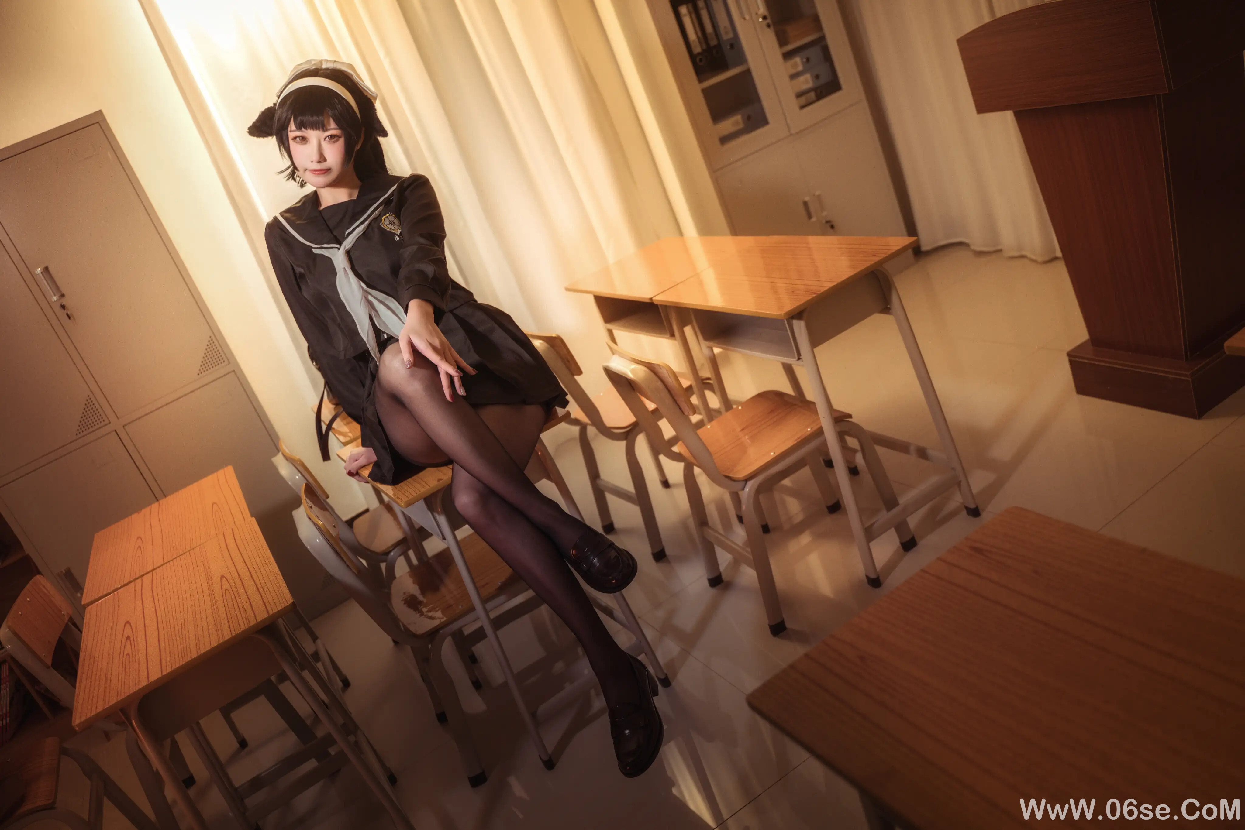 图片[17]-贞子蜜桃 碧蓝航线 爱宕高雄制服-六色网