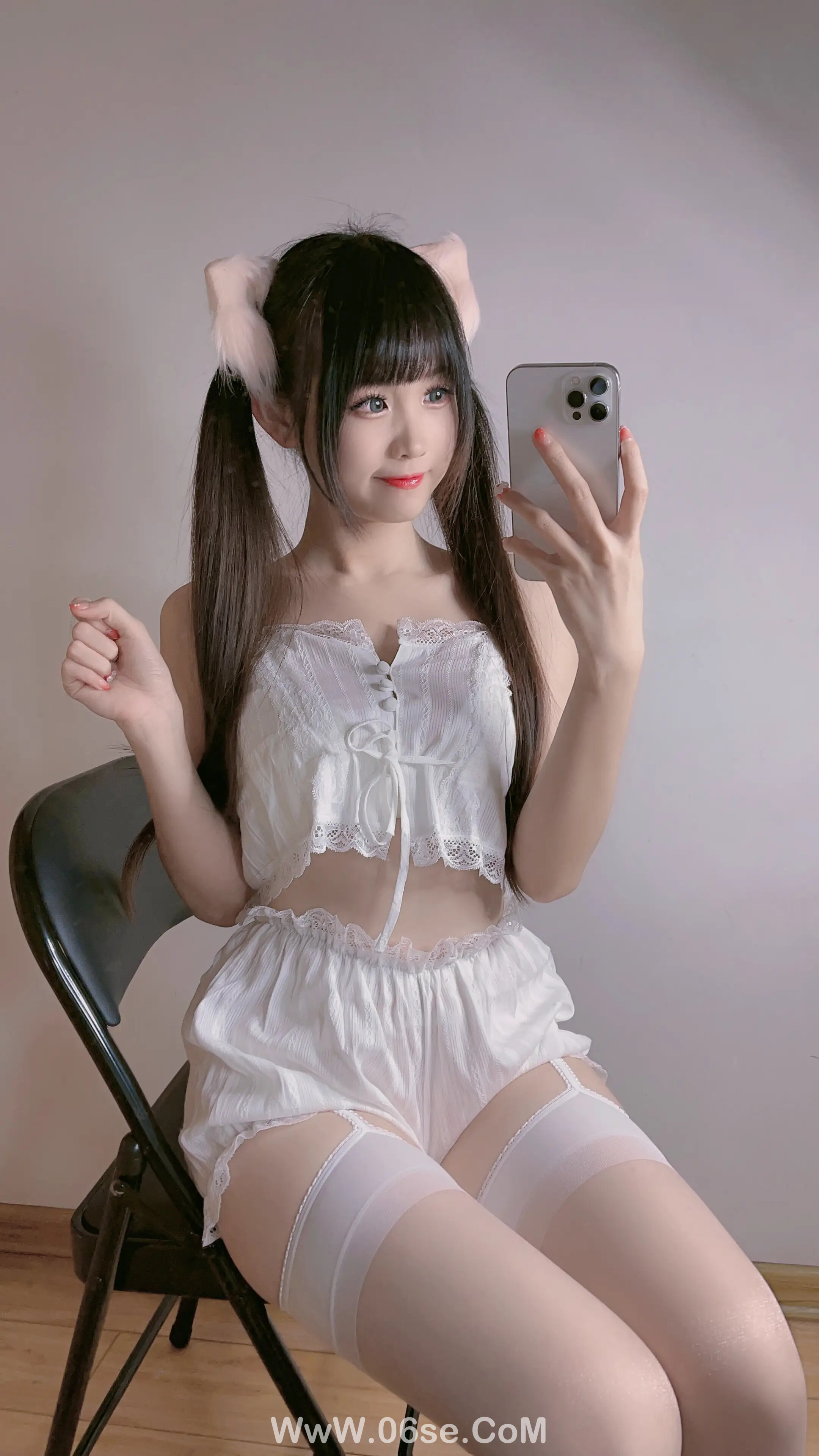 图片[28]-miko酱ww 自拍系列mikoの白丝02-六色网
