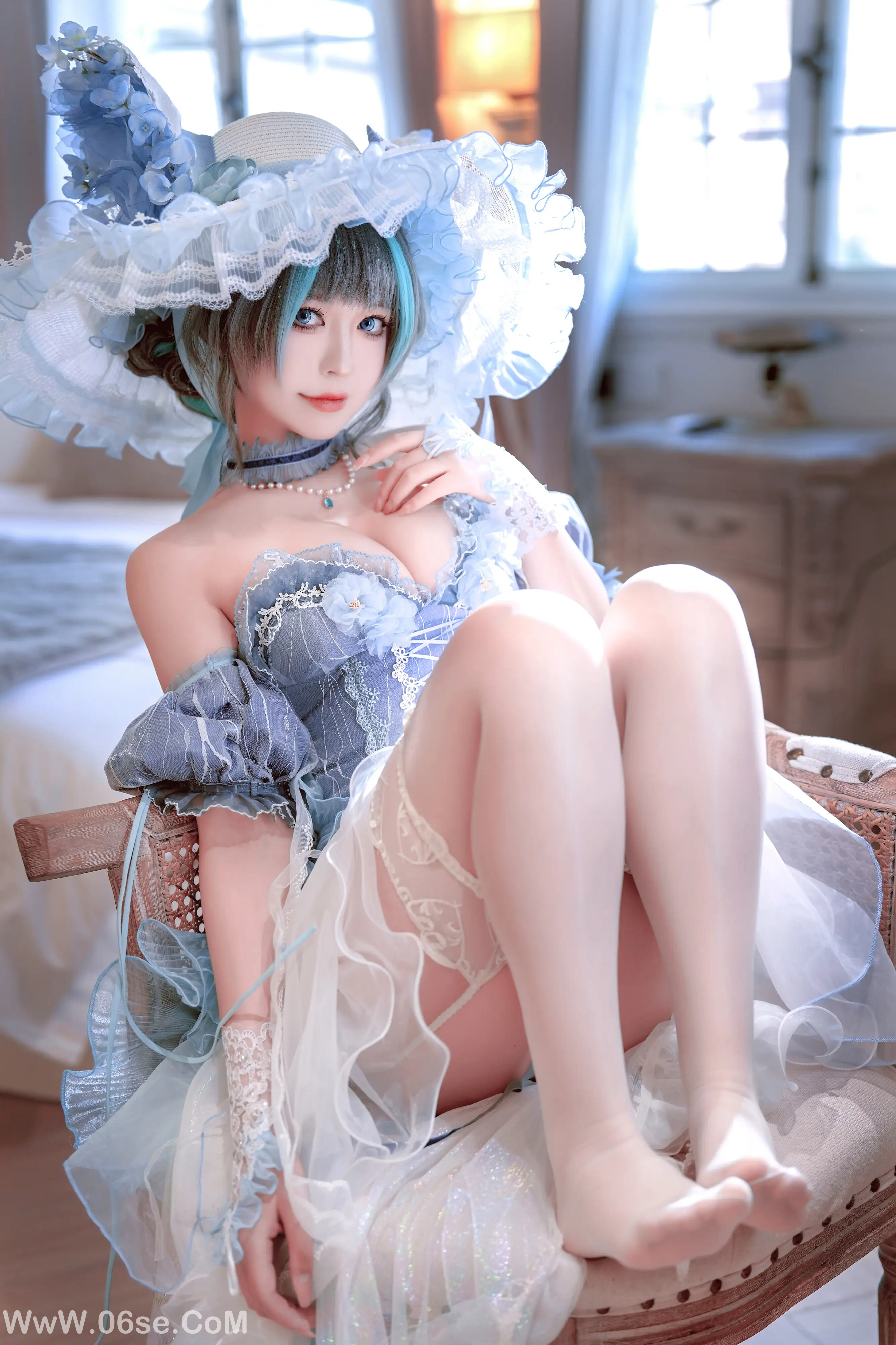 图片[42]-半半子 – 碧蓝航线 柴郡 废稿礼服-六色网