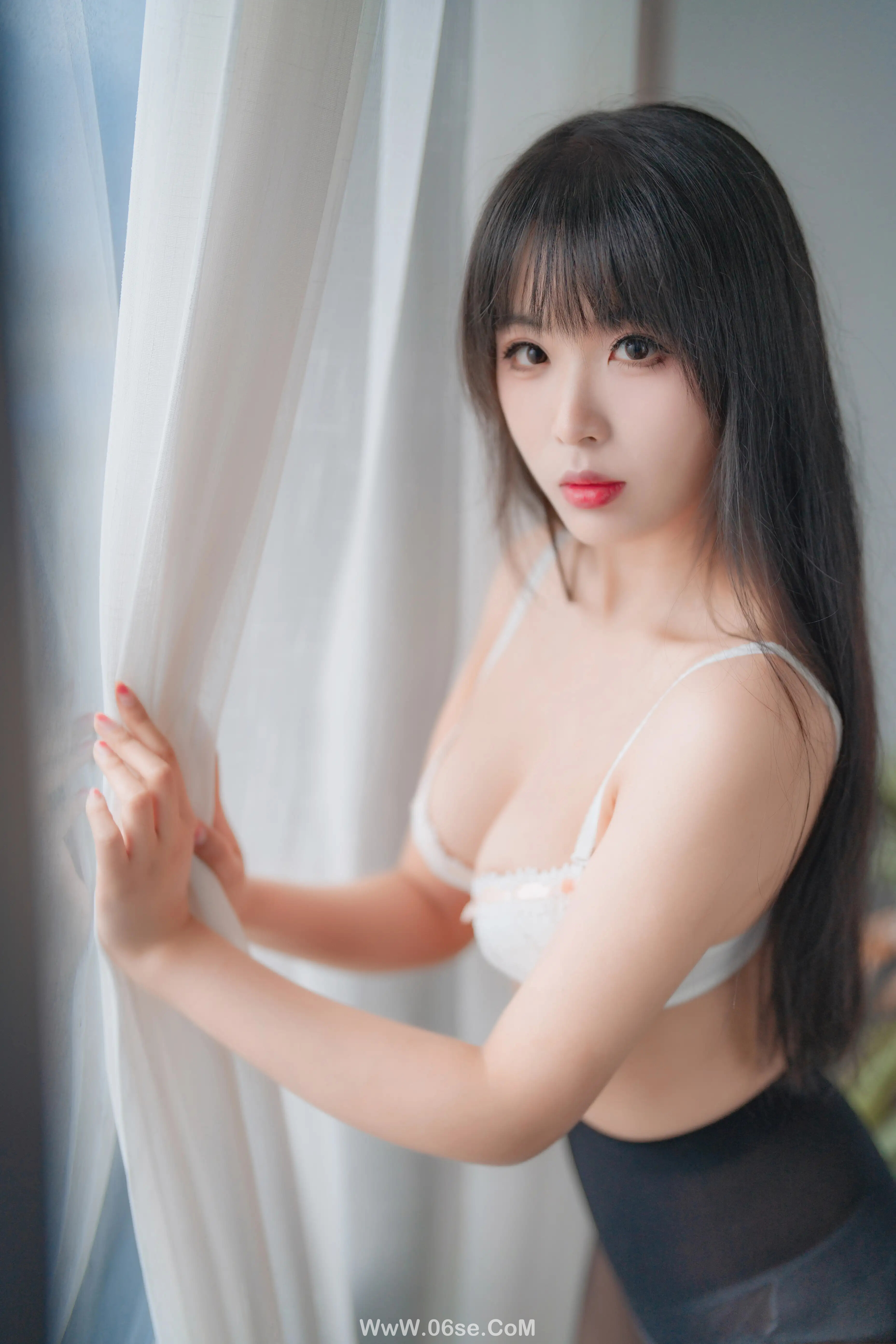 图片[22]-轩萧学姐 – 5月舰长 黑丝jk-六色网