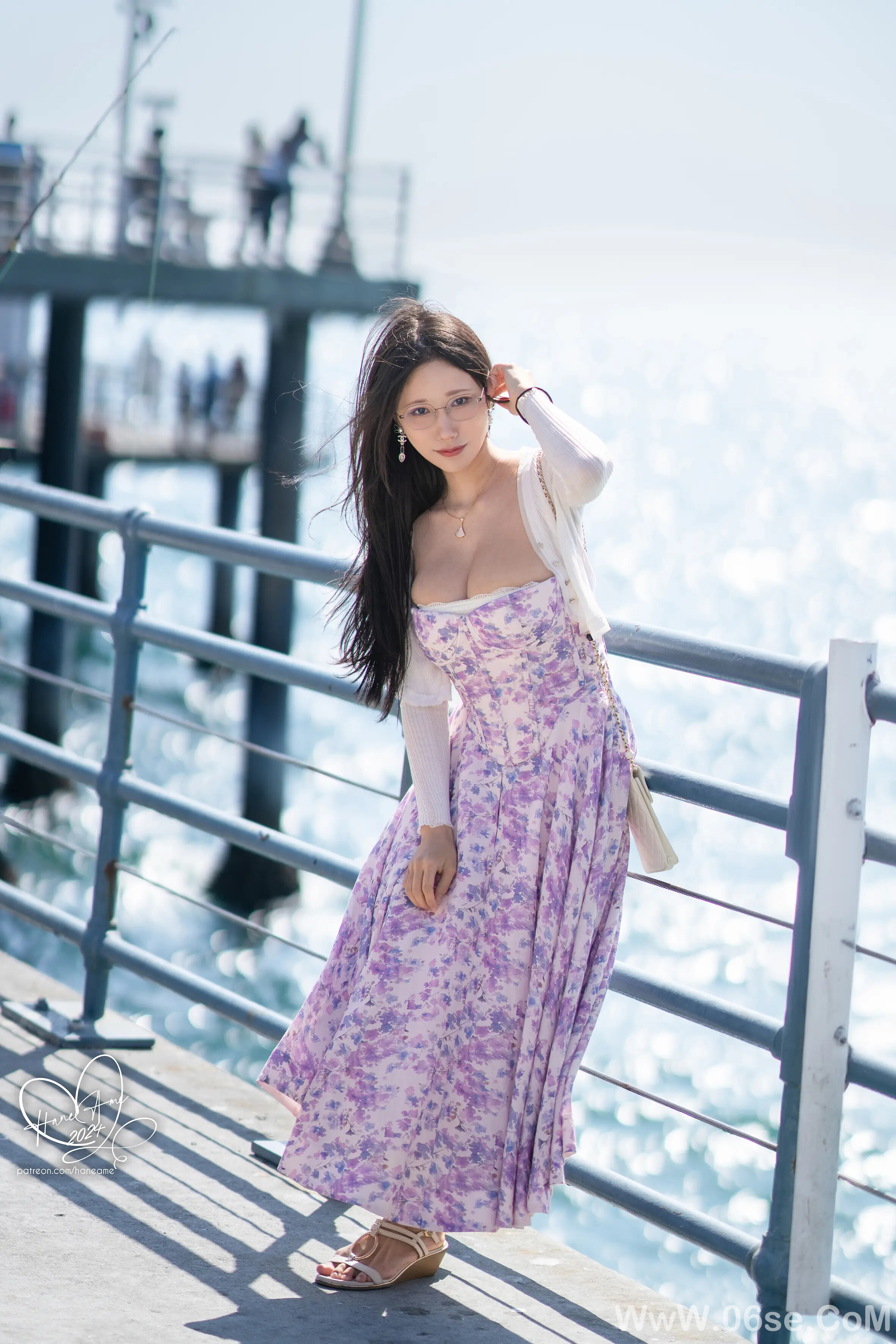 图片[3]-雨波_haneame_波波日常_眼鏡女友_夏末回忆_-六色网