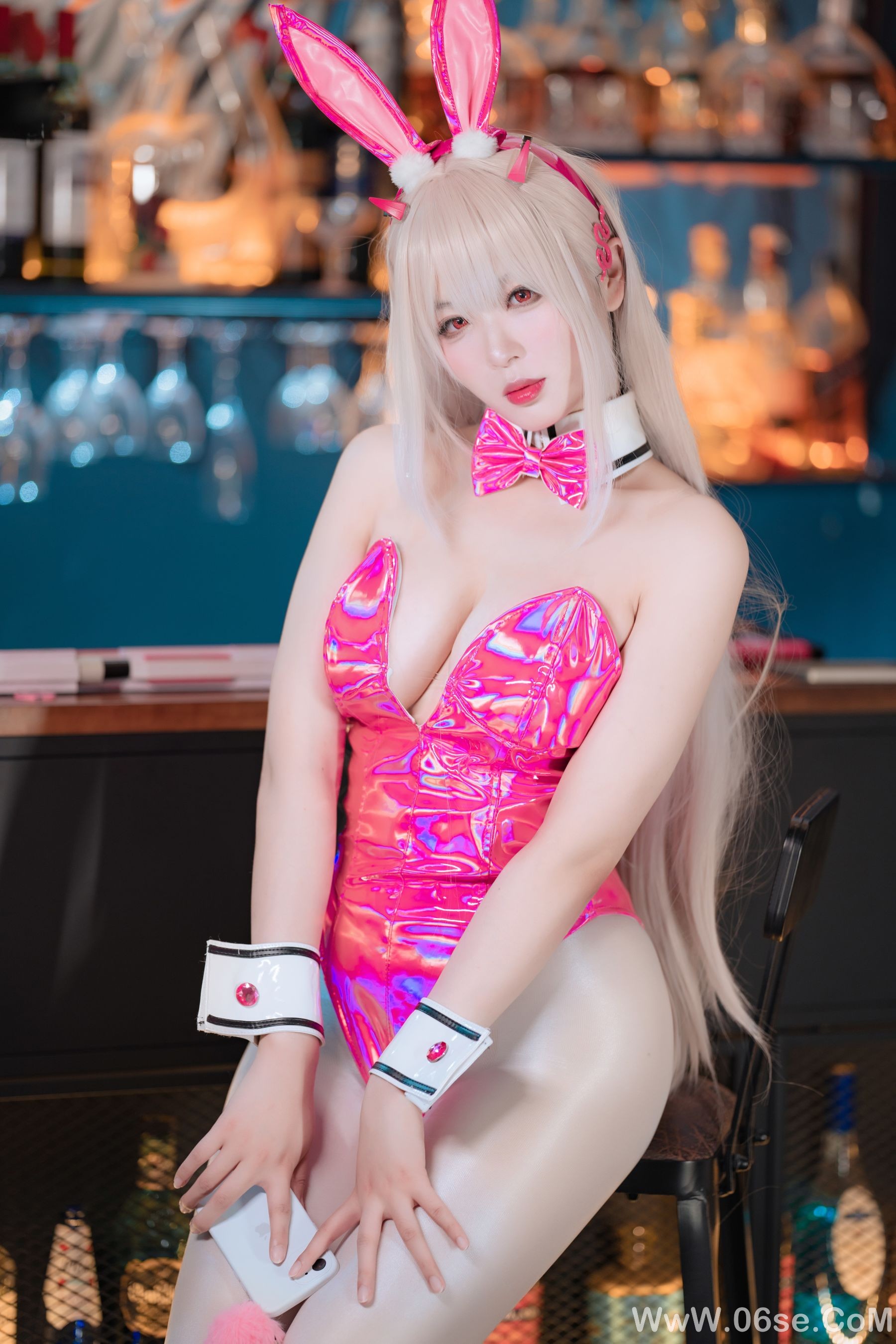 图片[30]-轩萧学姐 – 胜利女神 毒蛇兔女郎 [105P]-六色网