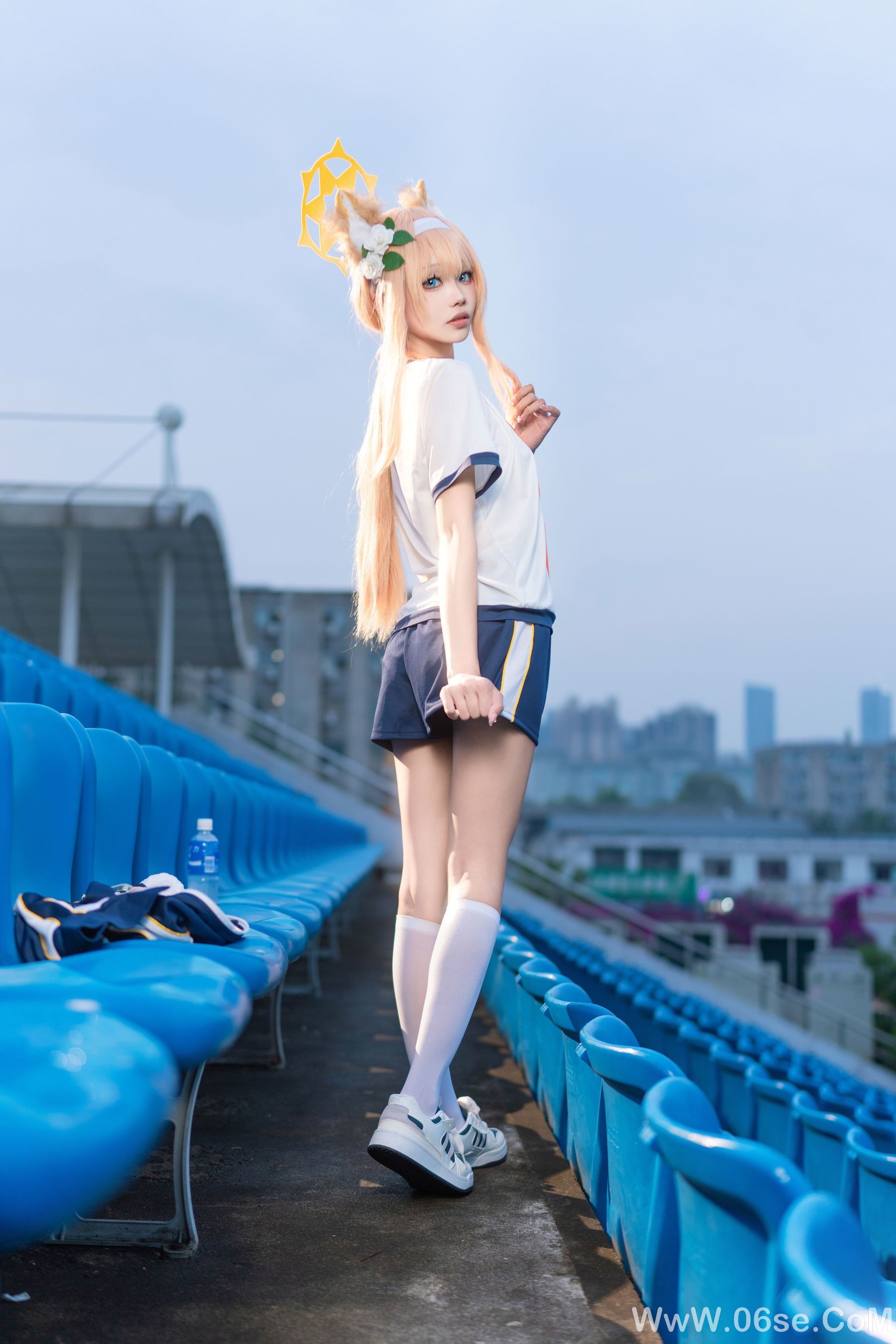 图片[38]-艾西aiwest – 碧蓝档案 伊落玛丽 体操服 [44P]-六色网