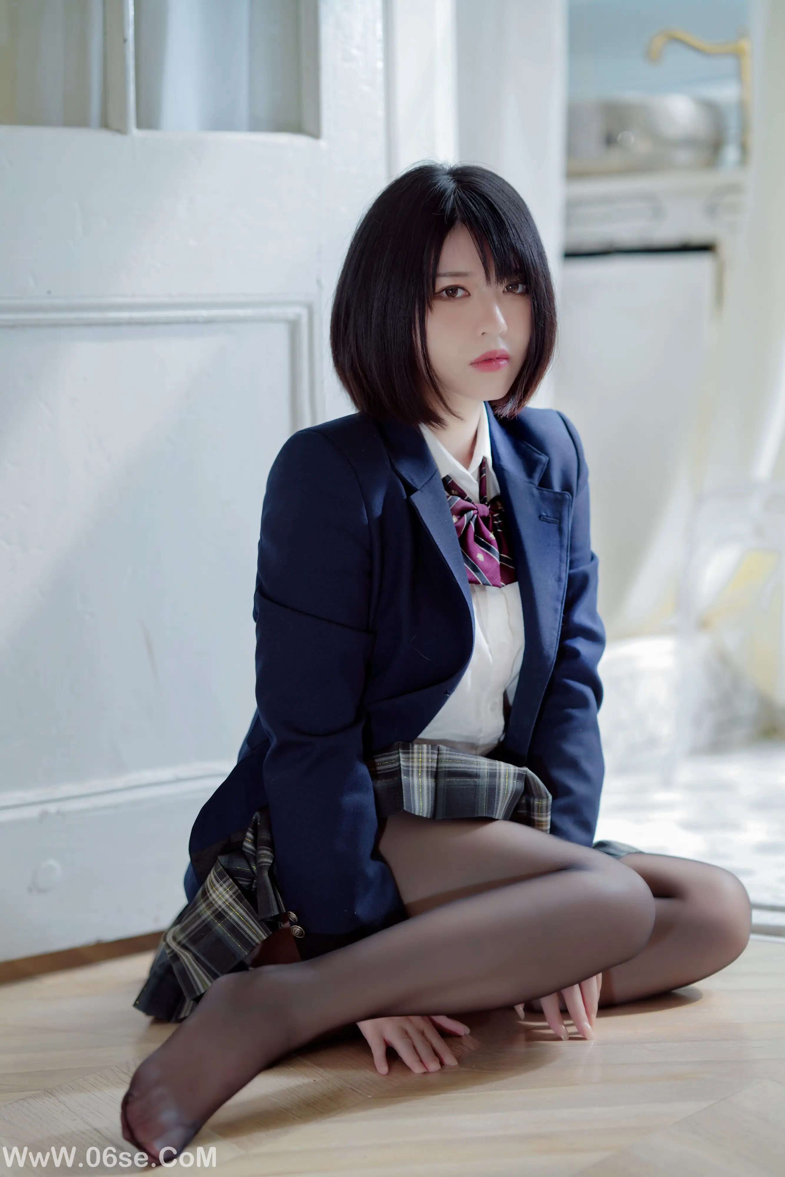 图片[20]-半半子 – 彼女の制服姿が好き-六色网