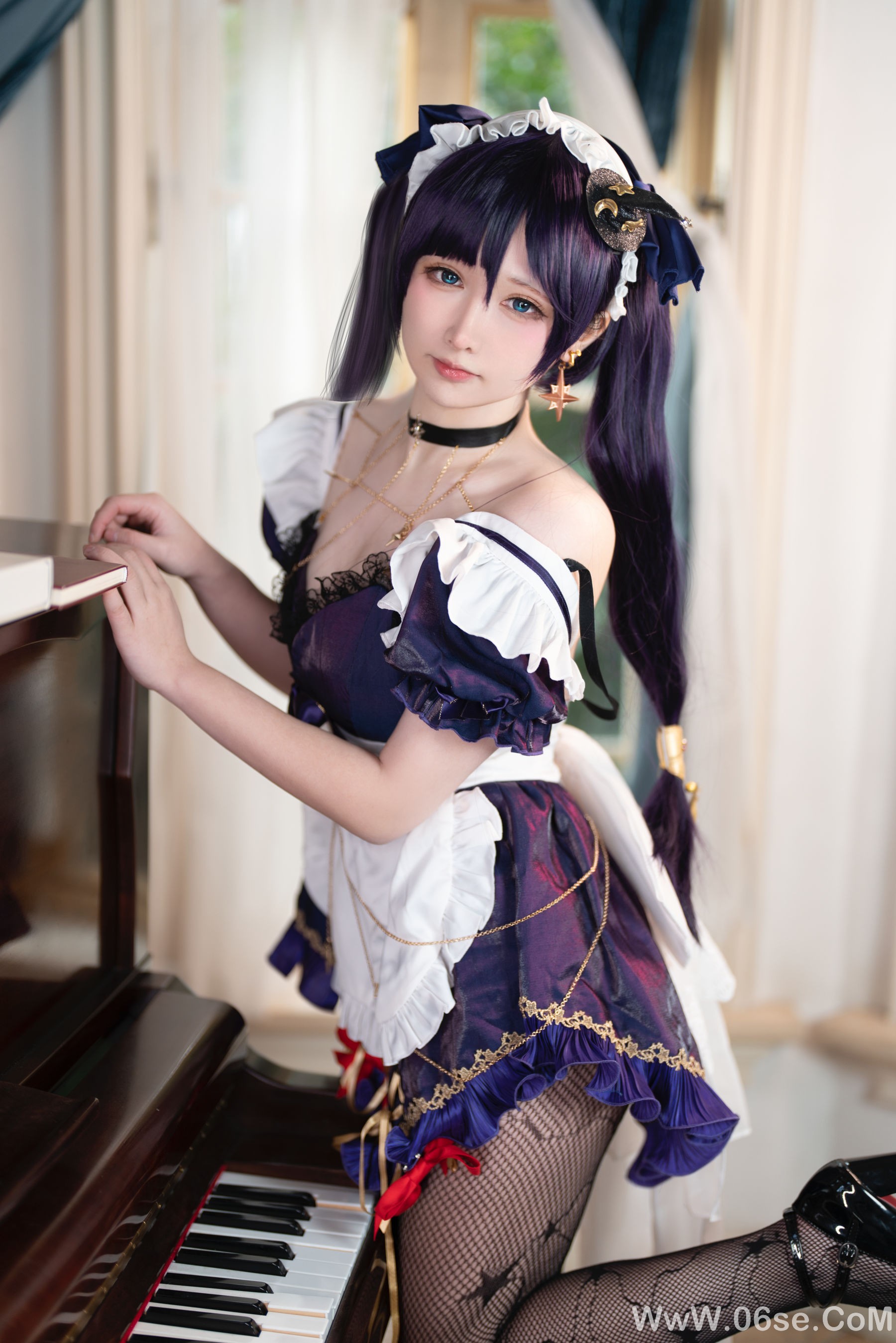 樱梨梨 - 莫娜女仆 [33P]-六色网