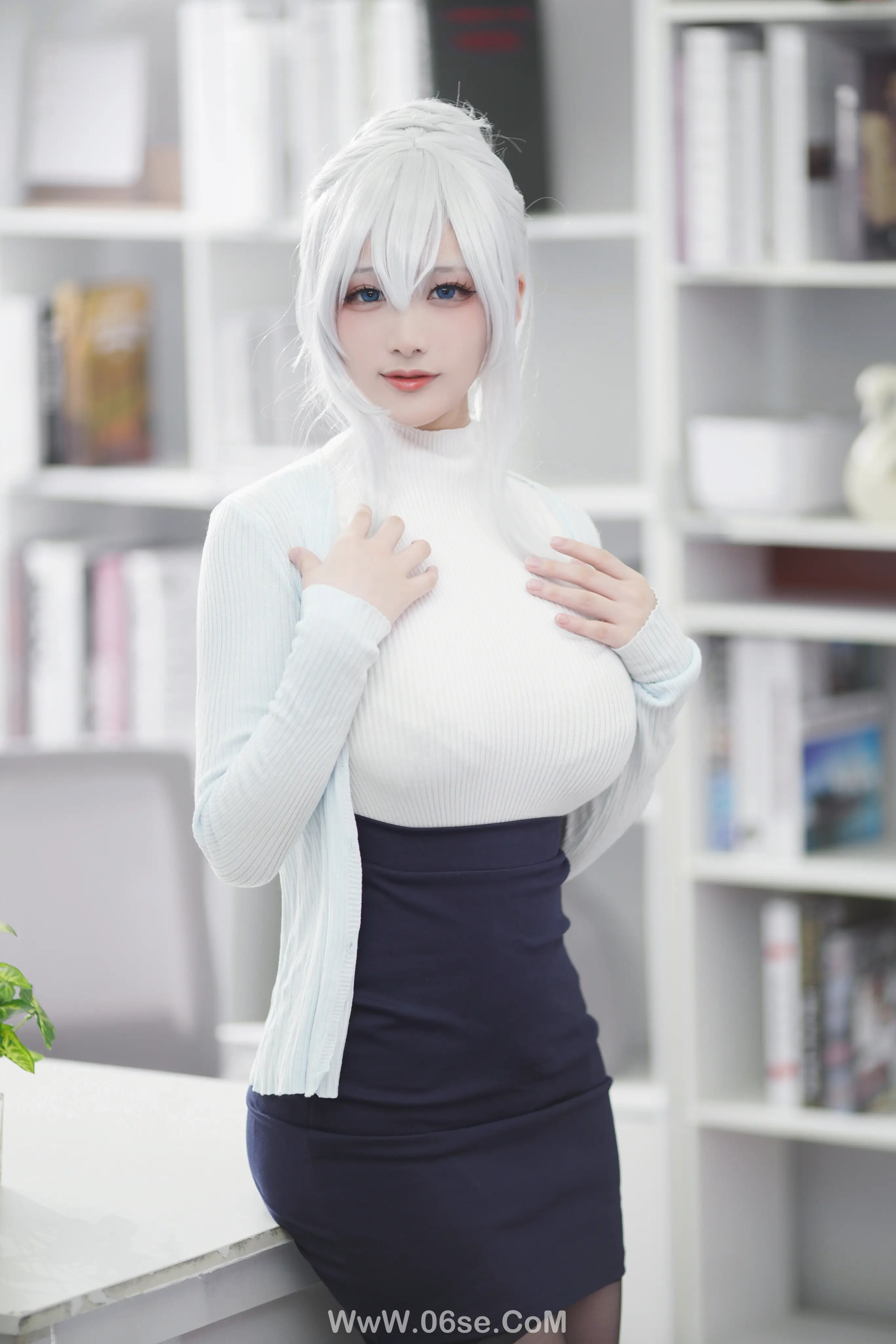 图片[37]-幼愛youmeko 未亡人雪女-六色网
