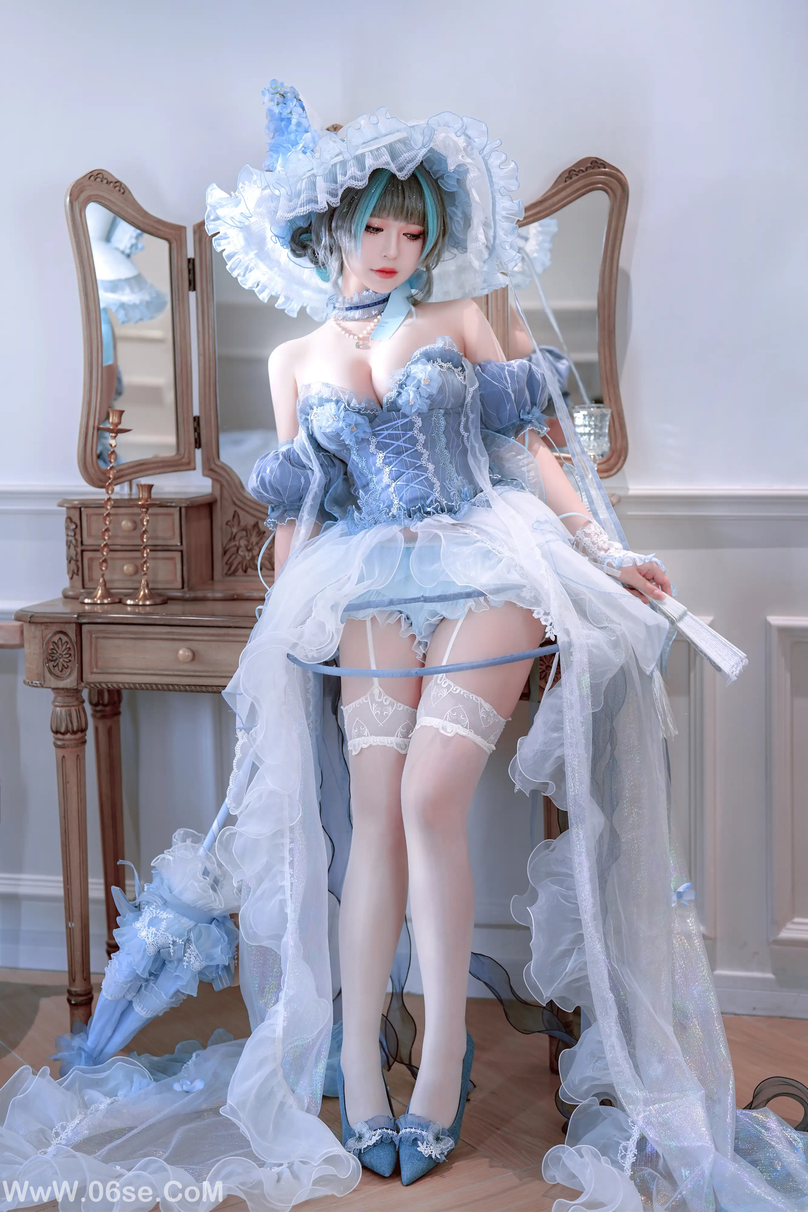 图片[30]-半半子 – 碧蓝航线 柴郡 废稿礼服-六色网
