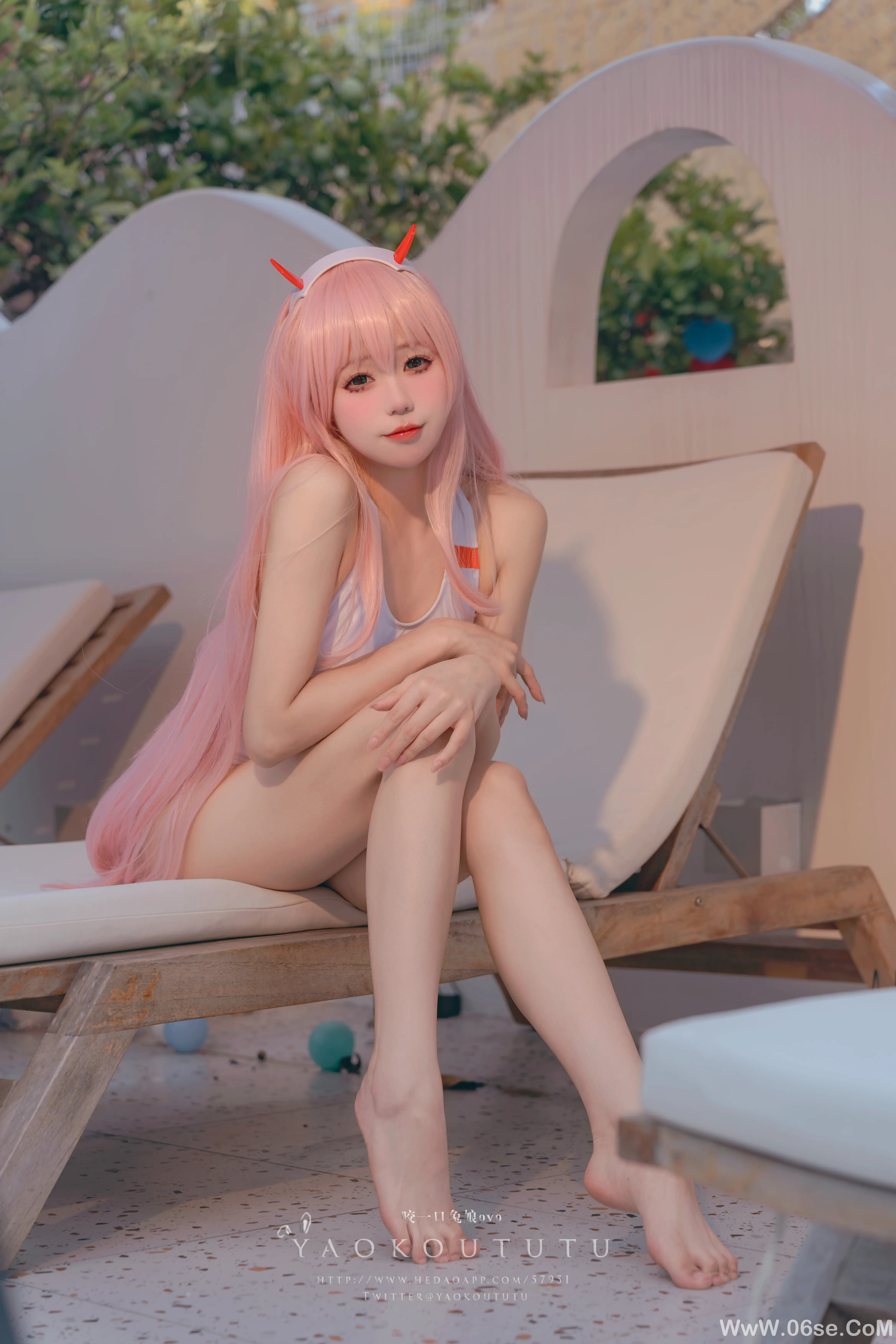图片[4]-咬一口兔娘 泳装-六色网