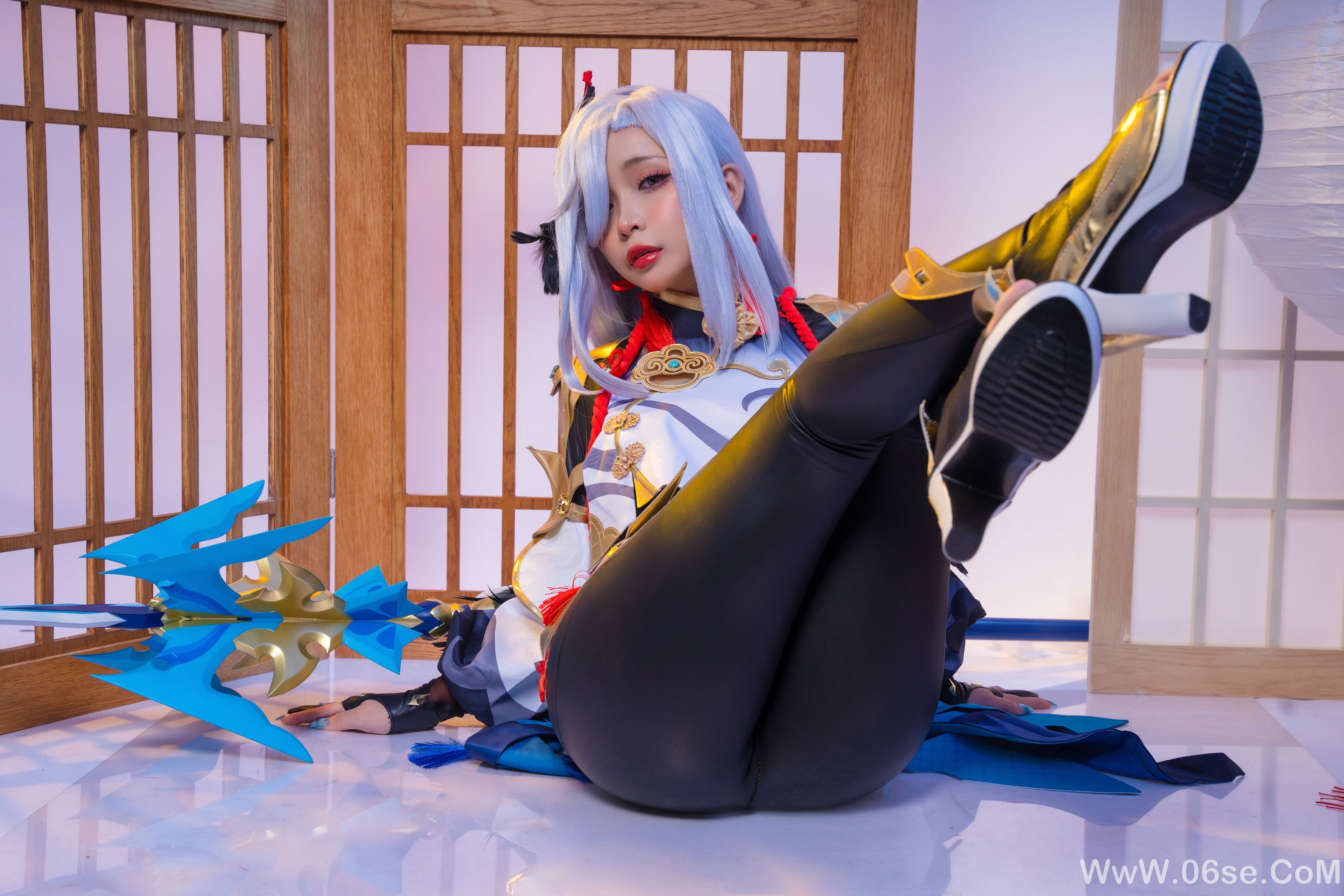 图片[18]-Umeko J – Shenhe Genshin Impact [100P]-六色网