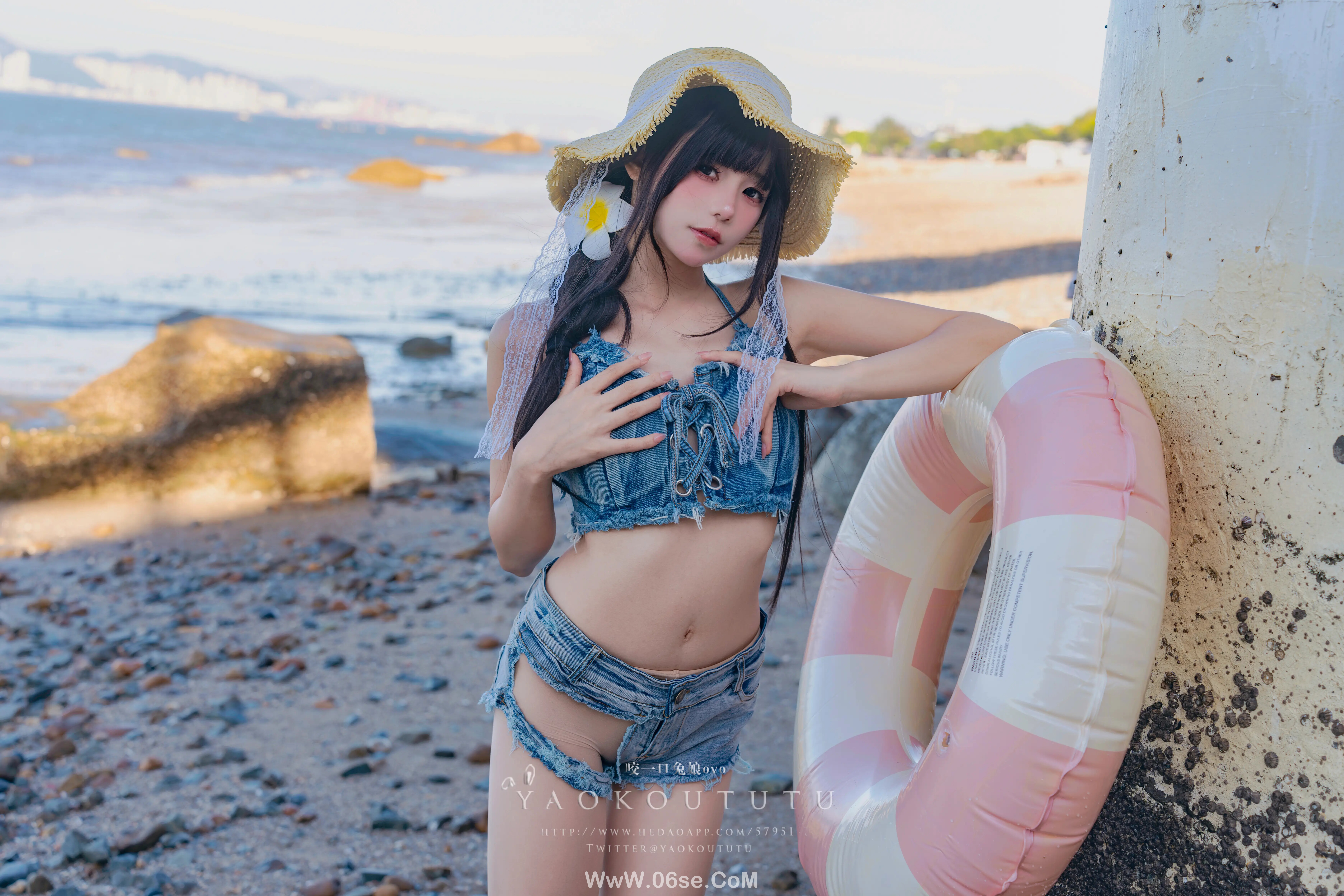 图片[12]-咬一口兔娘 海の夏日-六色网