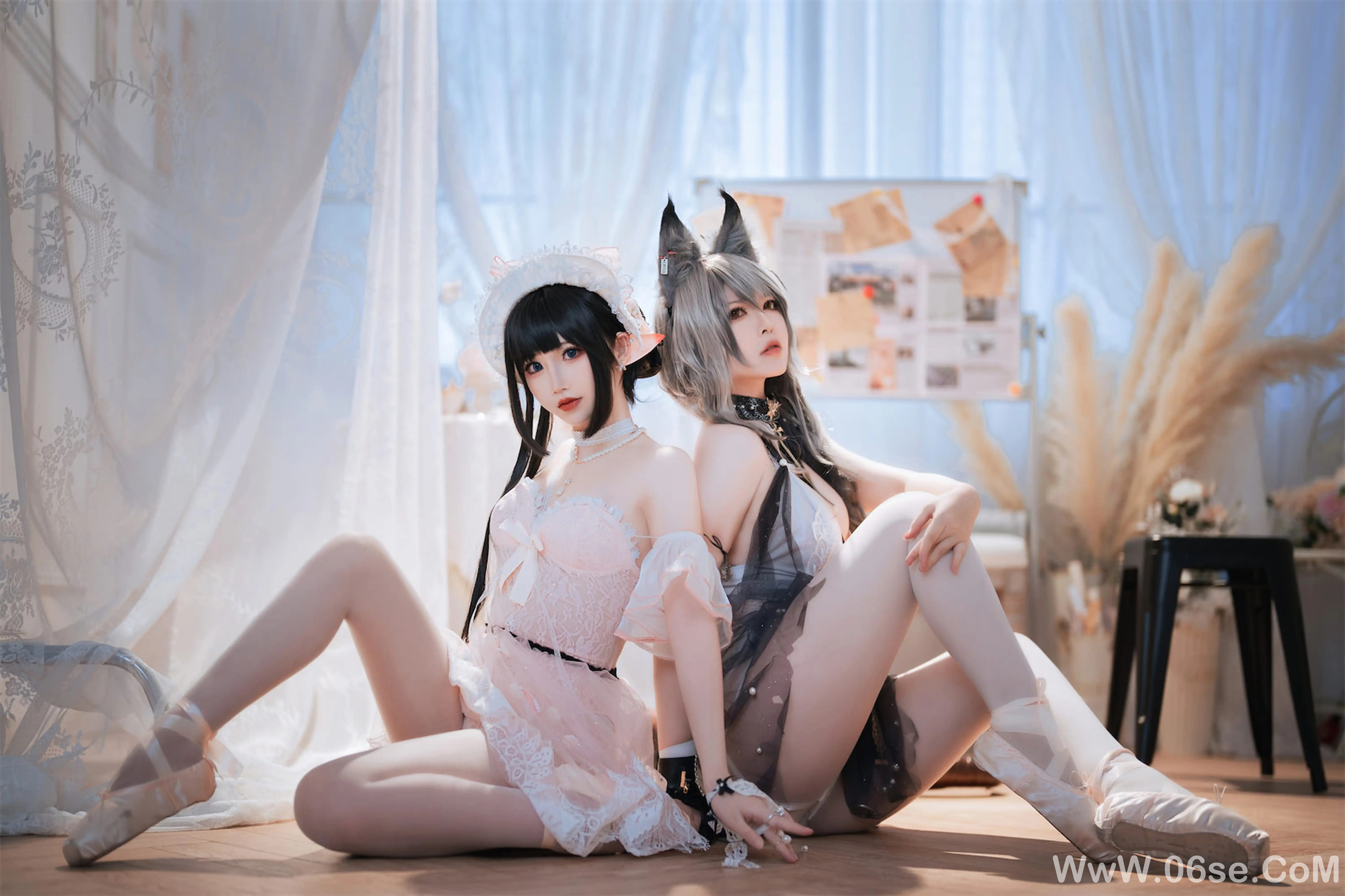 图片[33]-半半子 – Arknights 黑x森蚺バレエ (&面饼仙儿)-六色网
