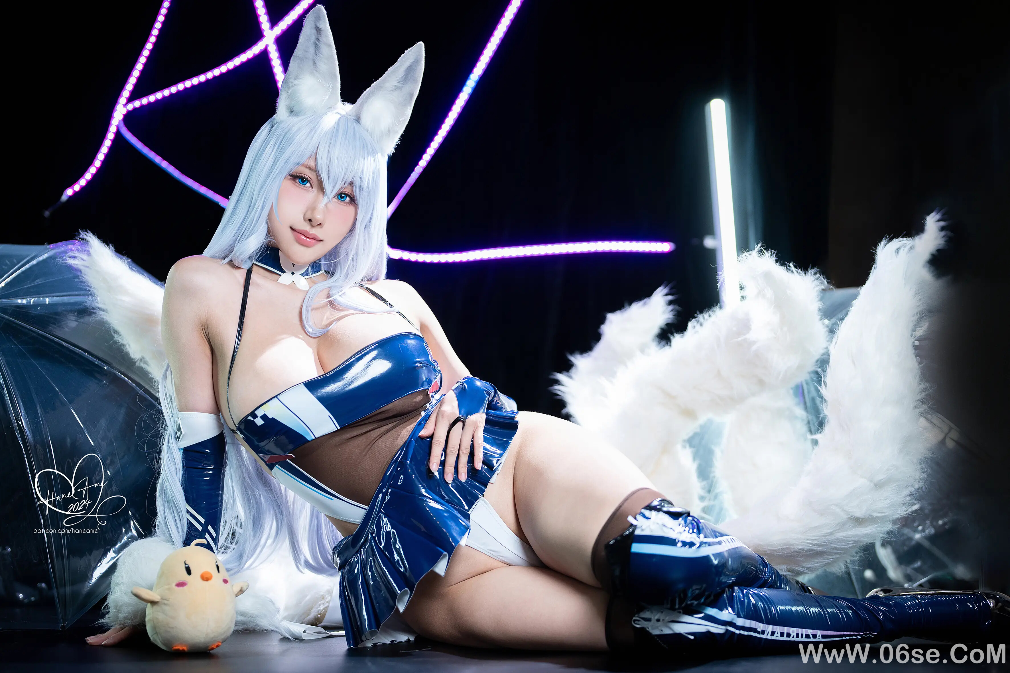 图片[11]-雨波-碧蓝航线-信浓赛车女郎-六色网