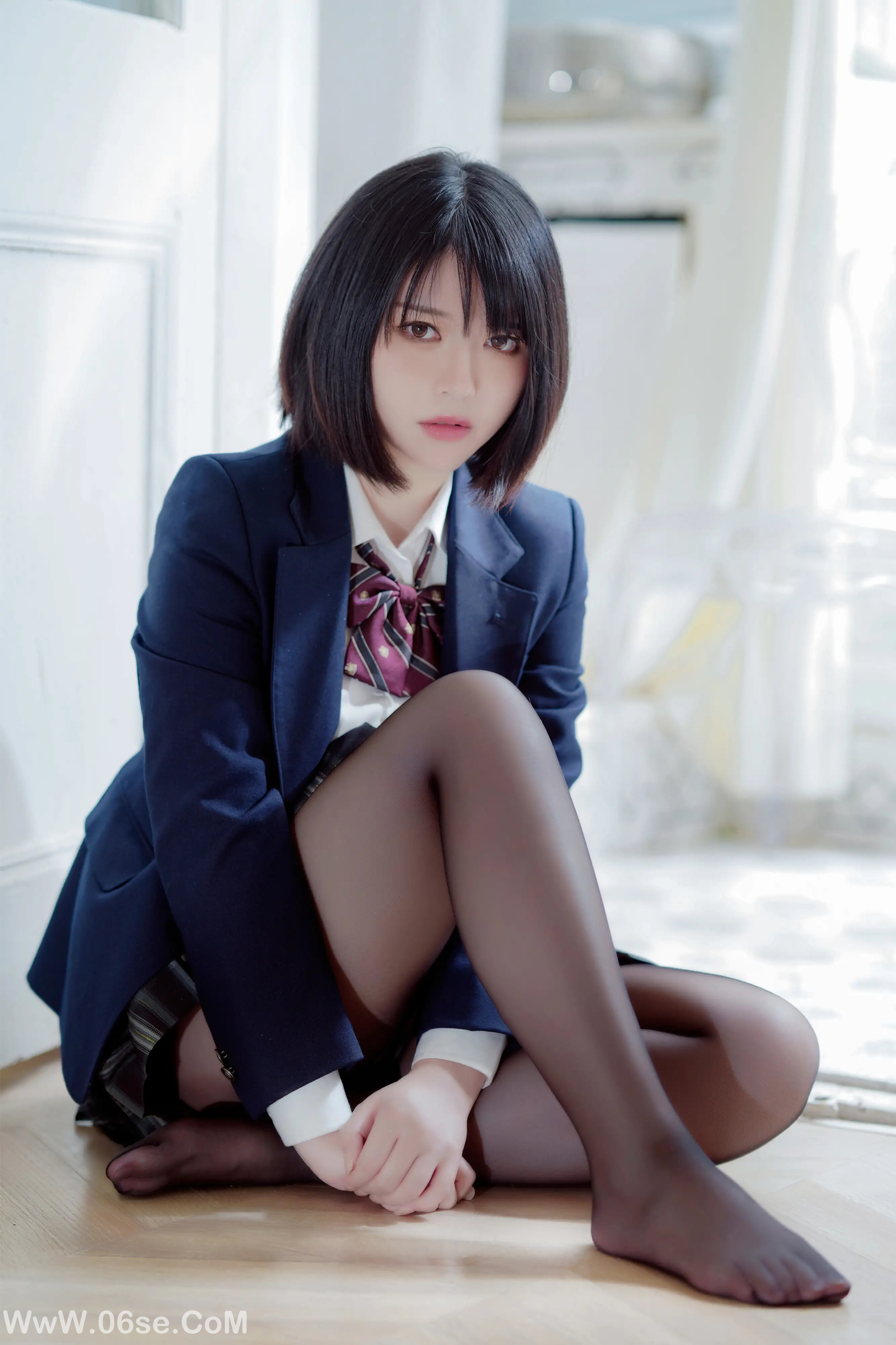 图片[8]-半半子 – 彼女の制服姿が好き-六色网