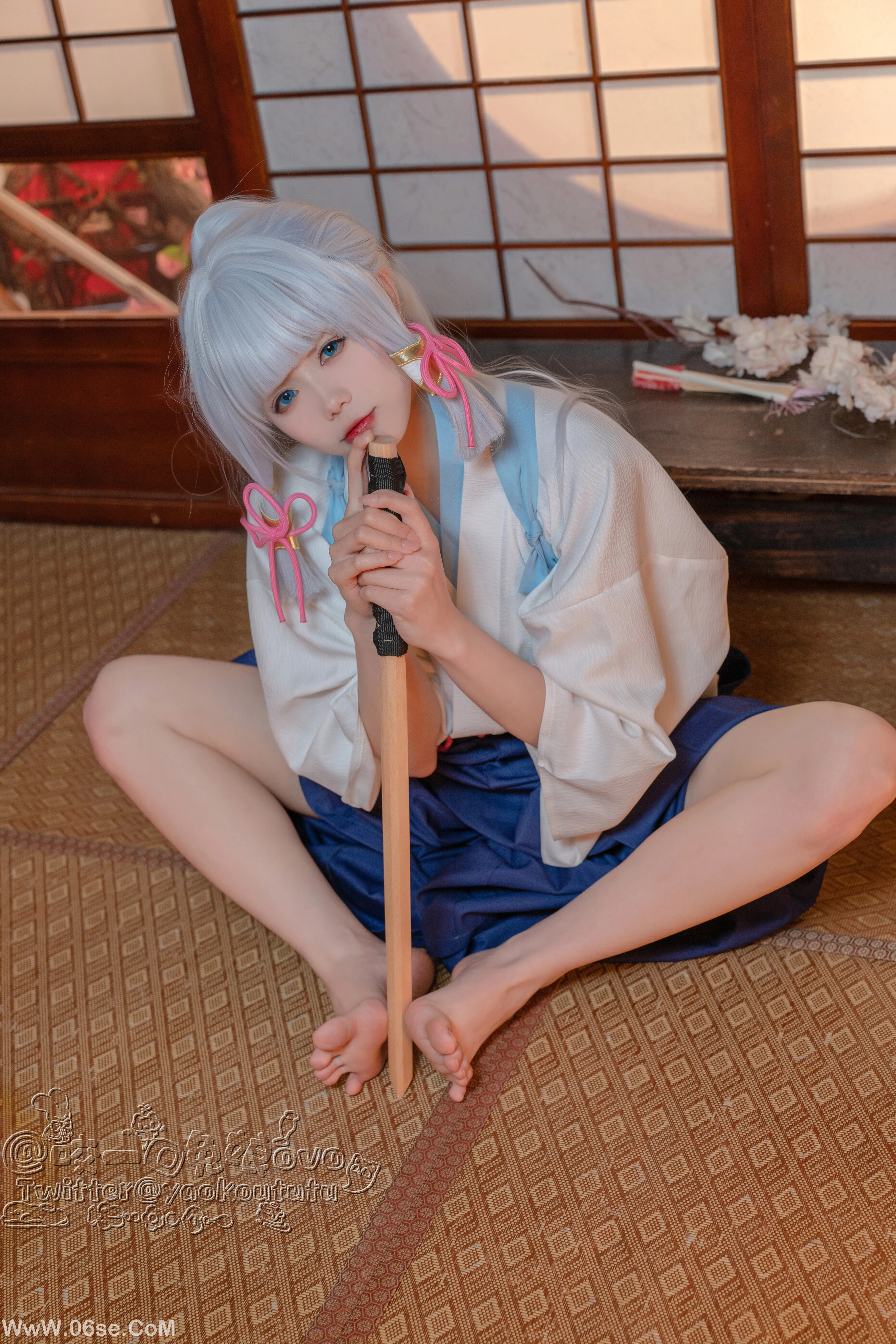 图片[10]-咬一口兔娘 绫华的小憩-六色网
