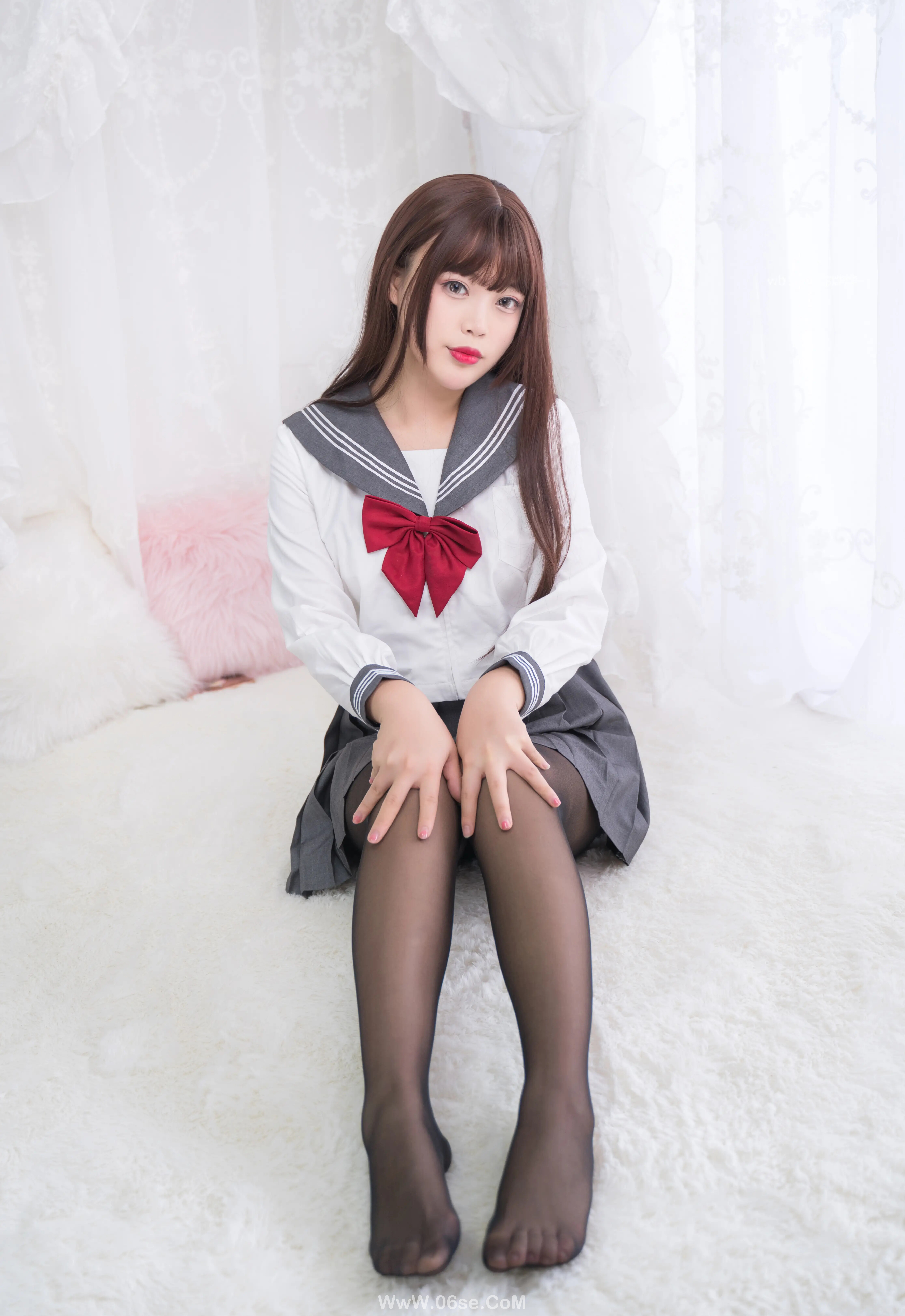 白烨 绝对足域 兔女郎-六色网