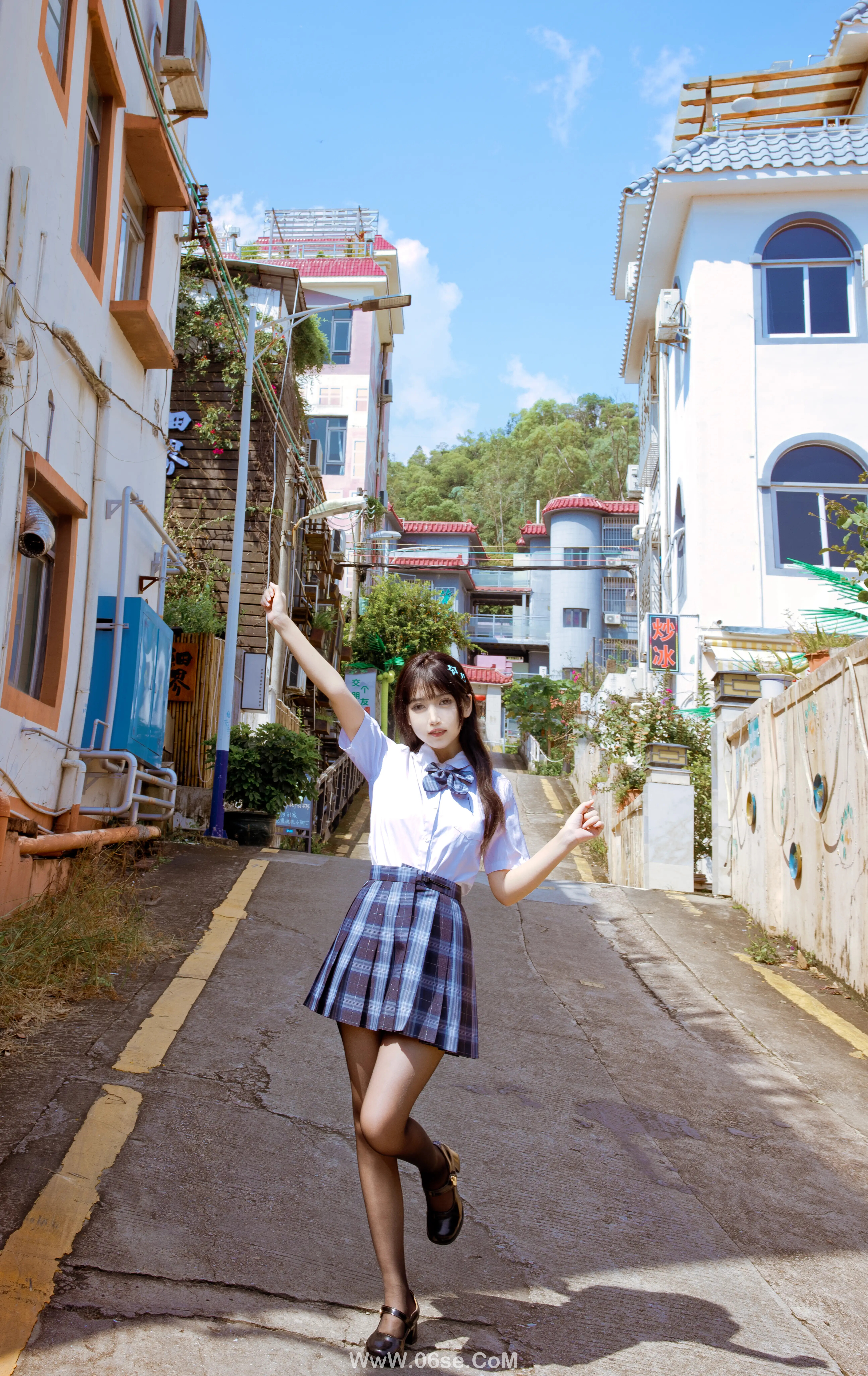 不呆猫 - 泳衣JK学妹-六色网