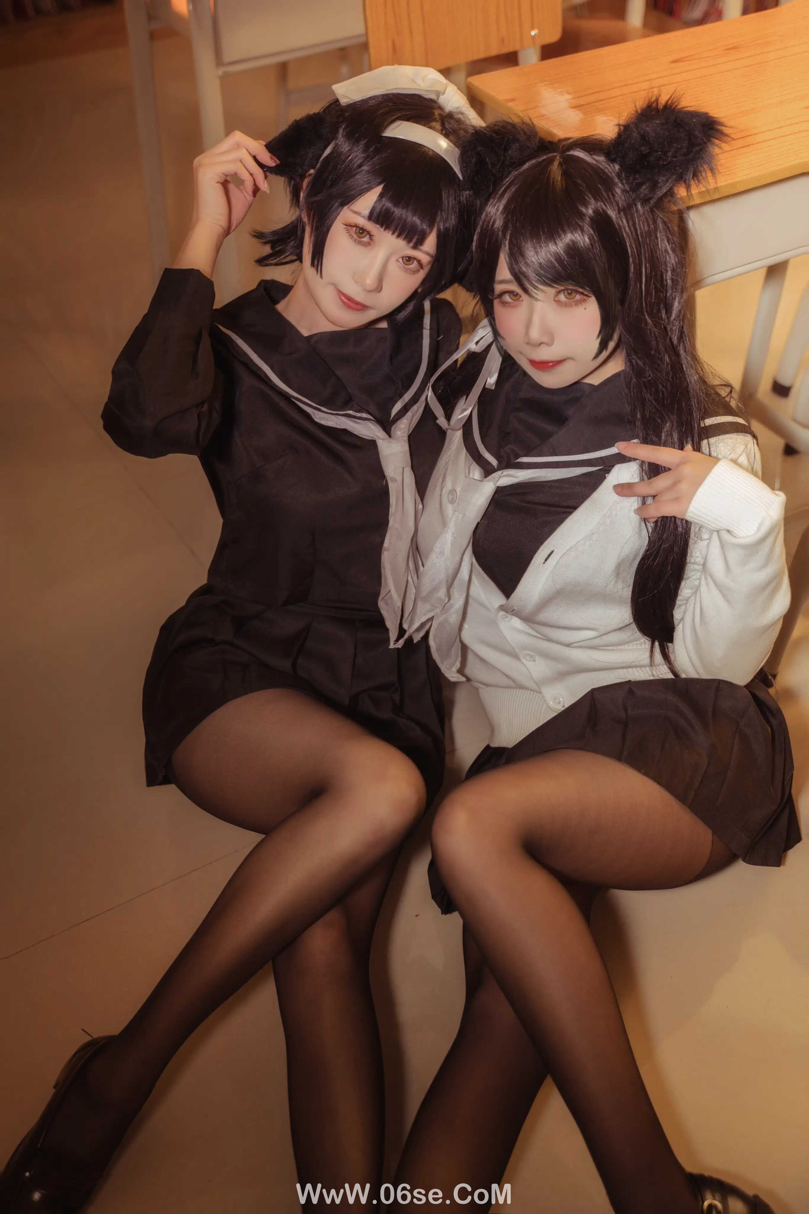 图片[23]-贞子蜜桃 碧蓝航线 爱宕高雄制服-六色网