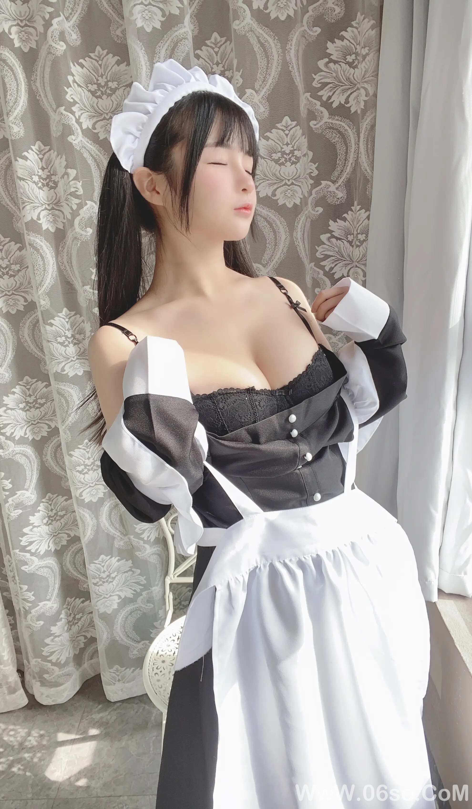 图片[29]-桜井宁宁 双马尾女仆-六色网