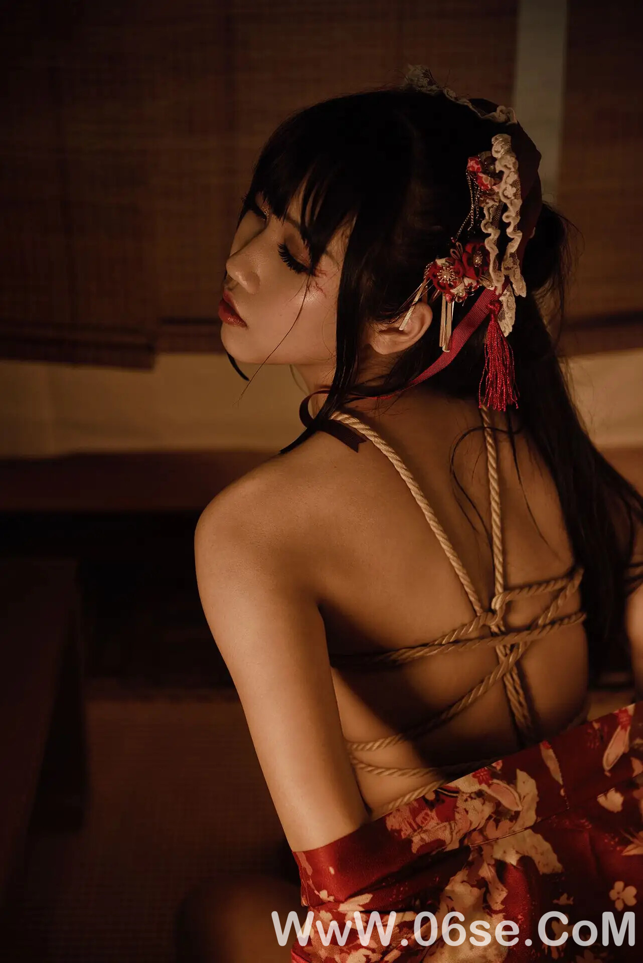 图片[41]-不呆猫 – 捆绑和服-六色网