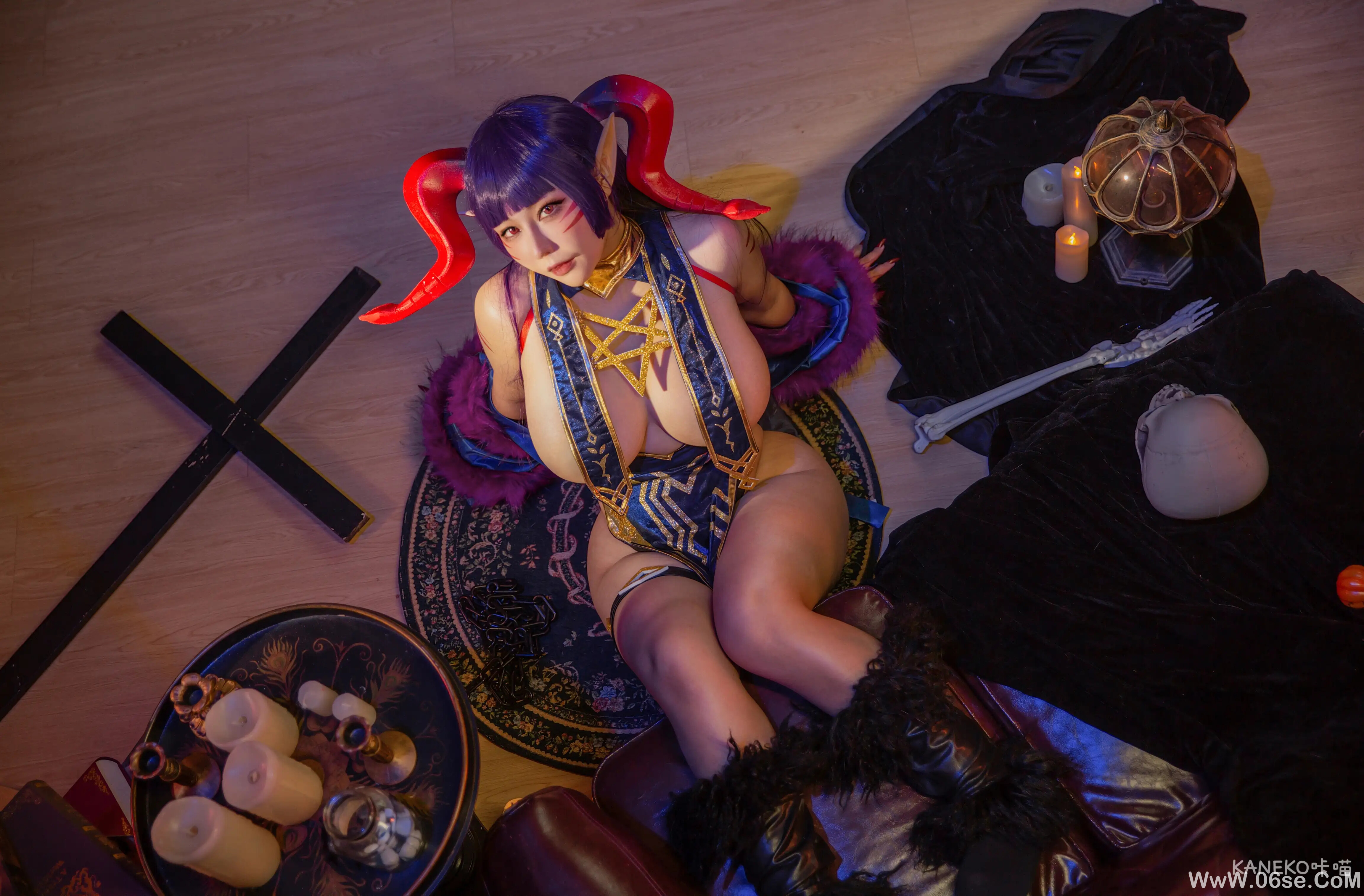 图片[6]-KANEKO_咔喵 – 天下布魔 撒旦-六色网