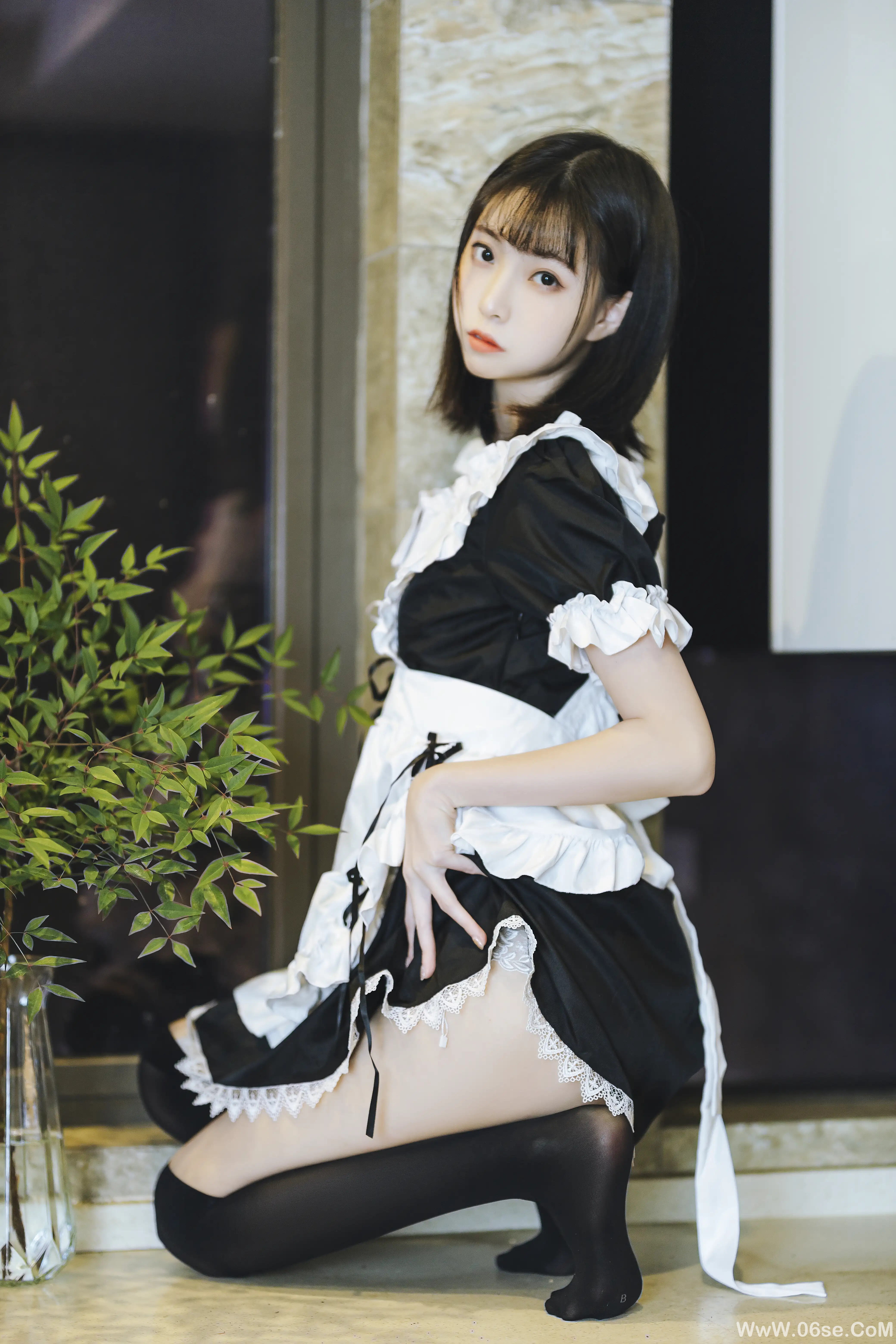 图片[33]-许岚LAN 短裙女仆-六色网