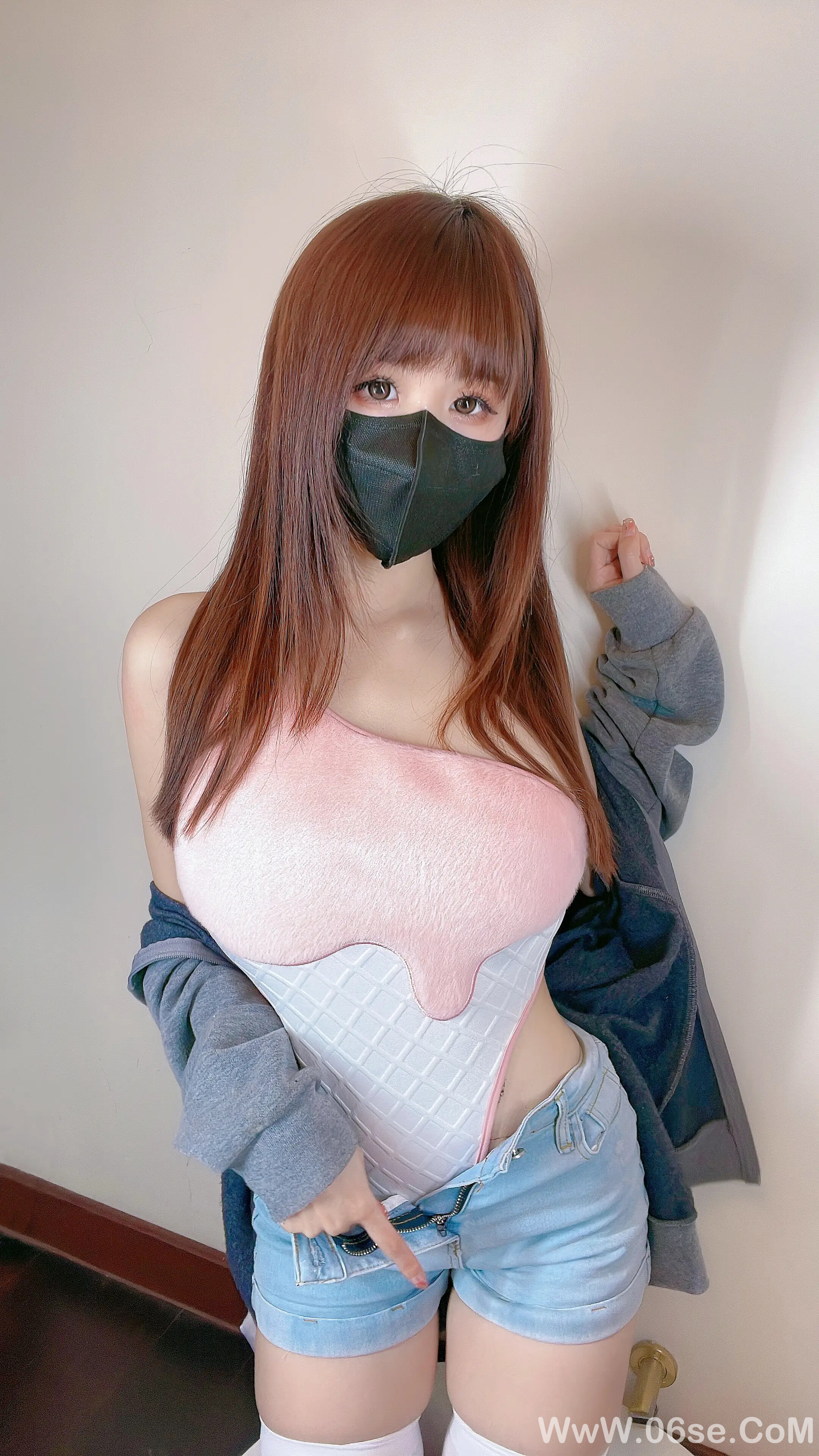 图片[68]-miko酱ww 自拍系列mikoの白丝03-六色网