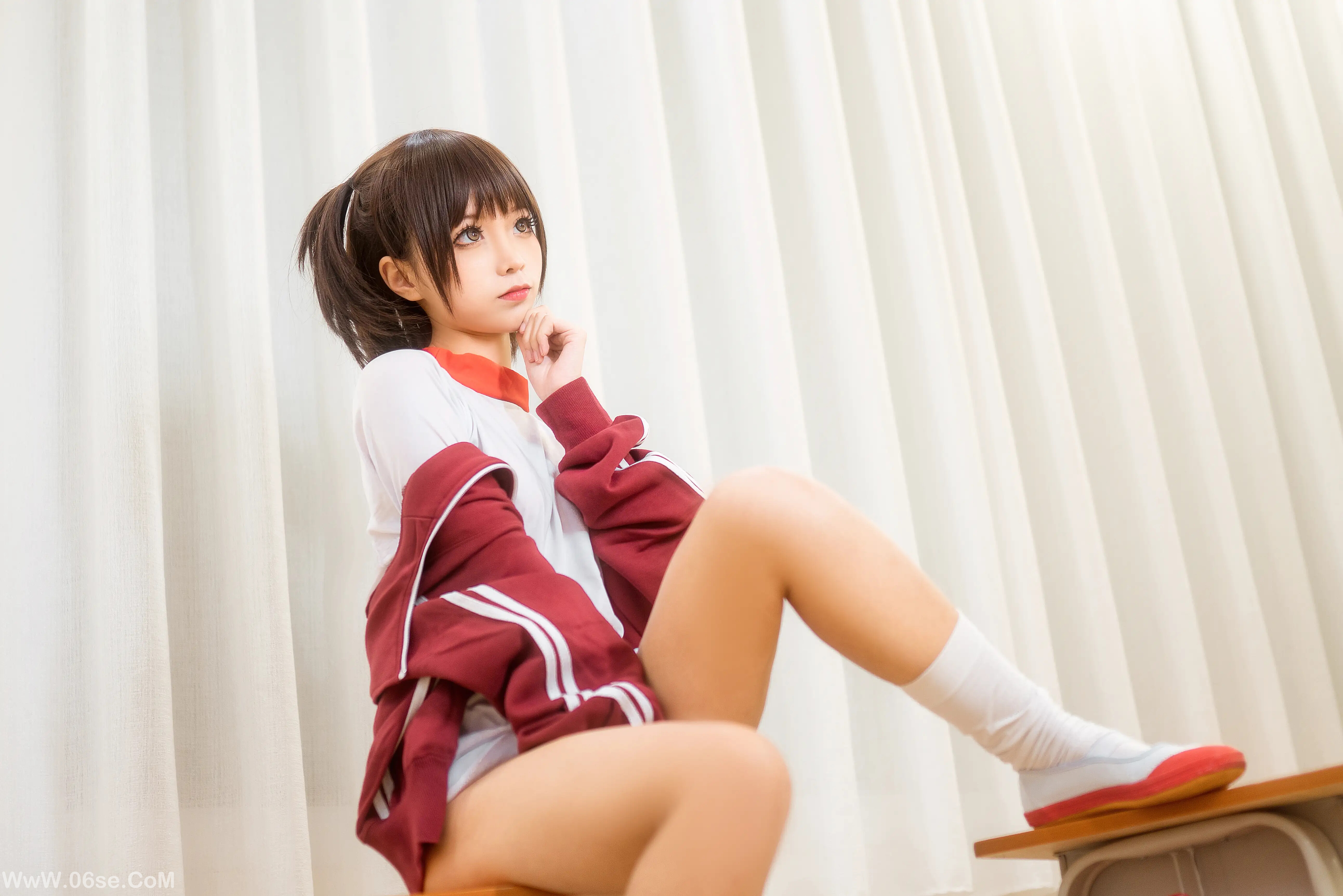 图片[21]-蠢沫沫 – 体操服红-六色网