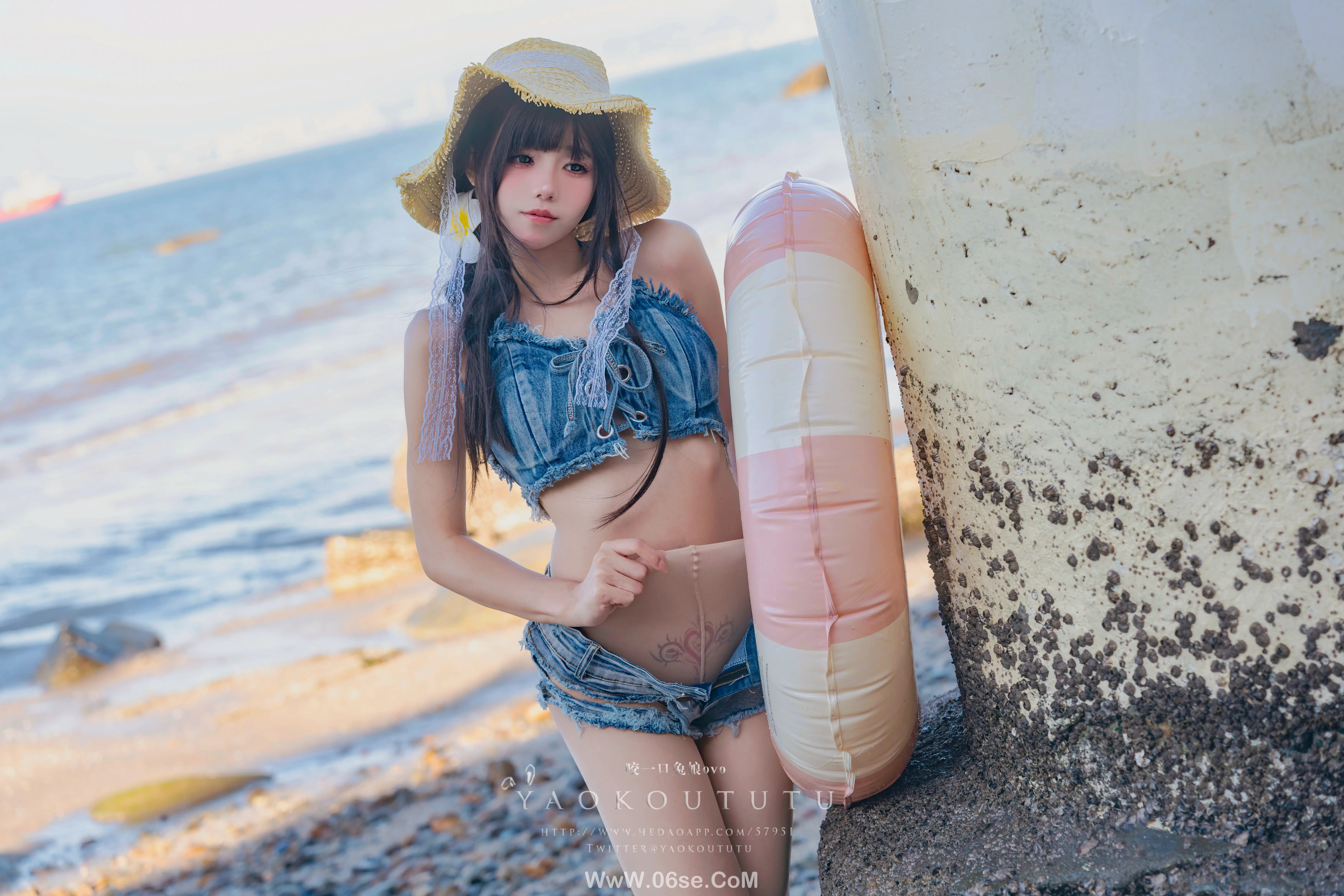 图片[14]-咬一口兔娘 海の夏日-六色网