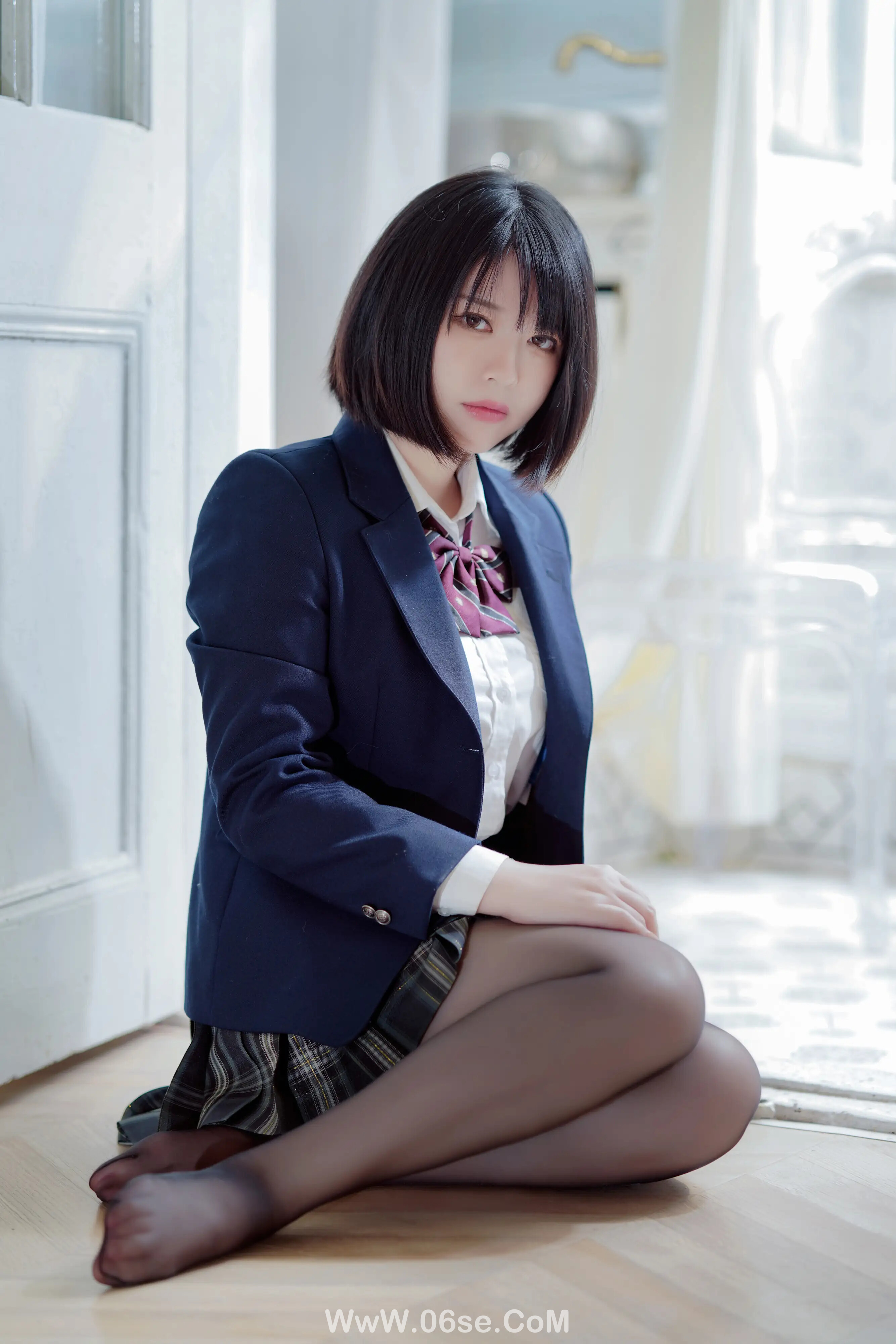 图片[9]-半半子 – 彼女の制服姿が好き-六色网