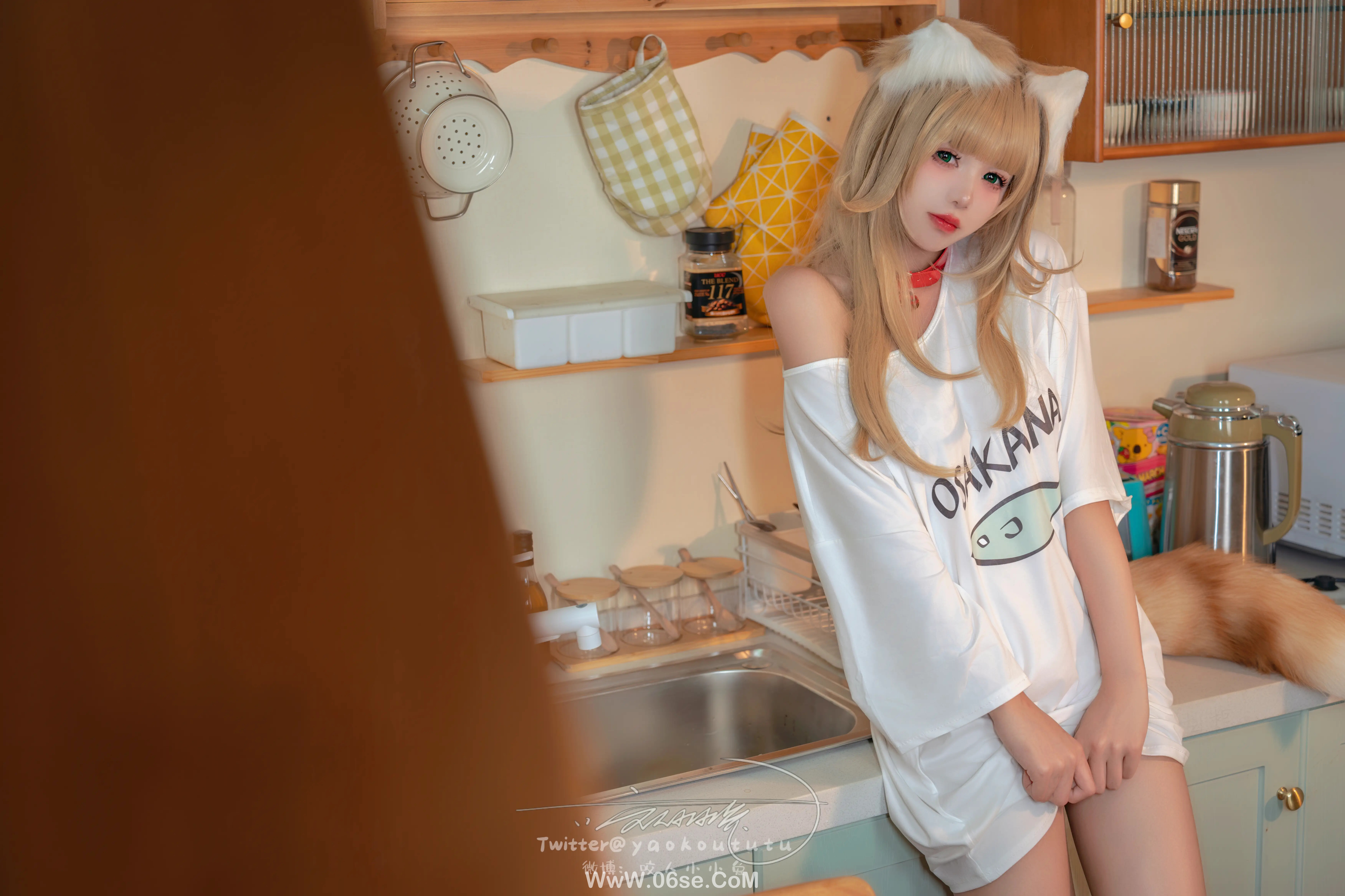 图片[23]-咬一口兔娘 捡到一只黄豆粉-六色网