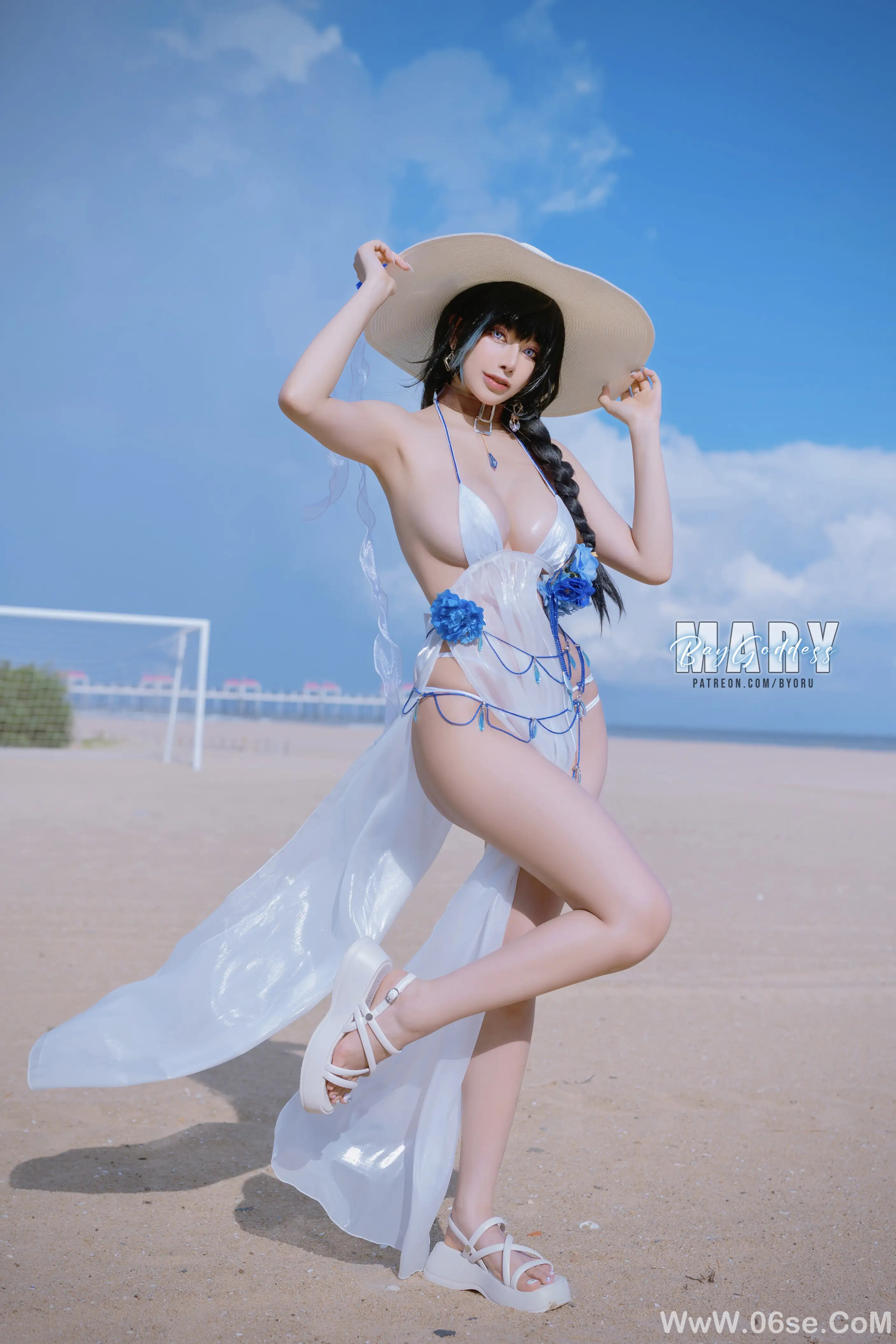 图片[45]-Byoru – ‌ Nikke 玛丽·贝伊泳装-六色网