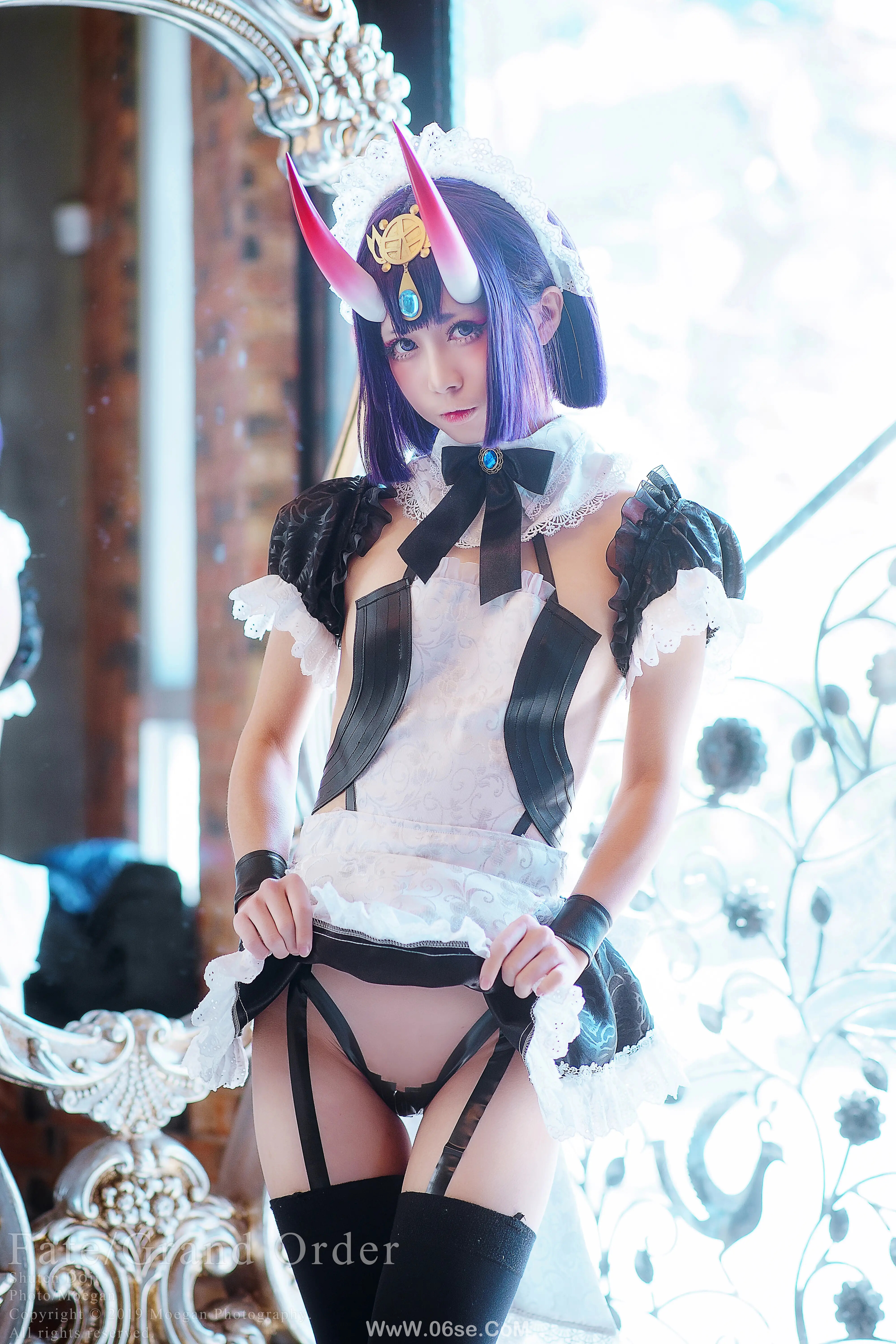 图片[15]-沖田凛花Rinka – Fate Grand Order 酒呑童子 Maid ver-六色网