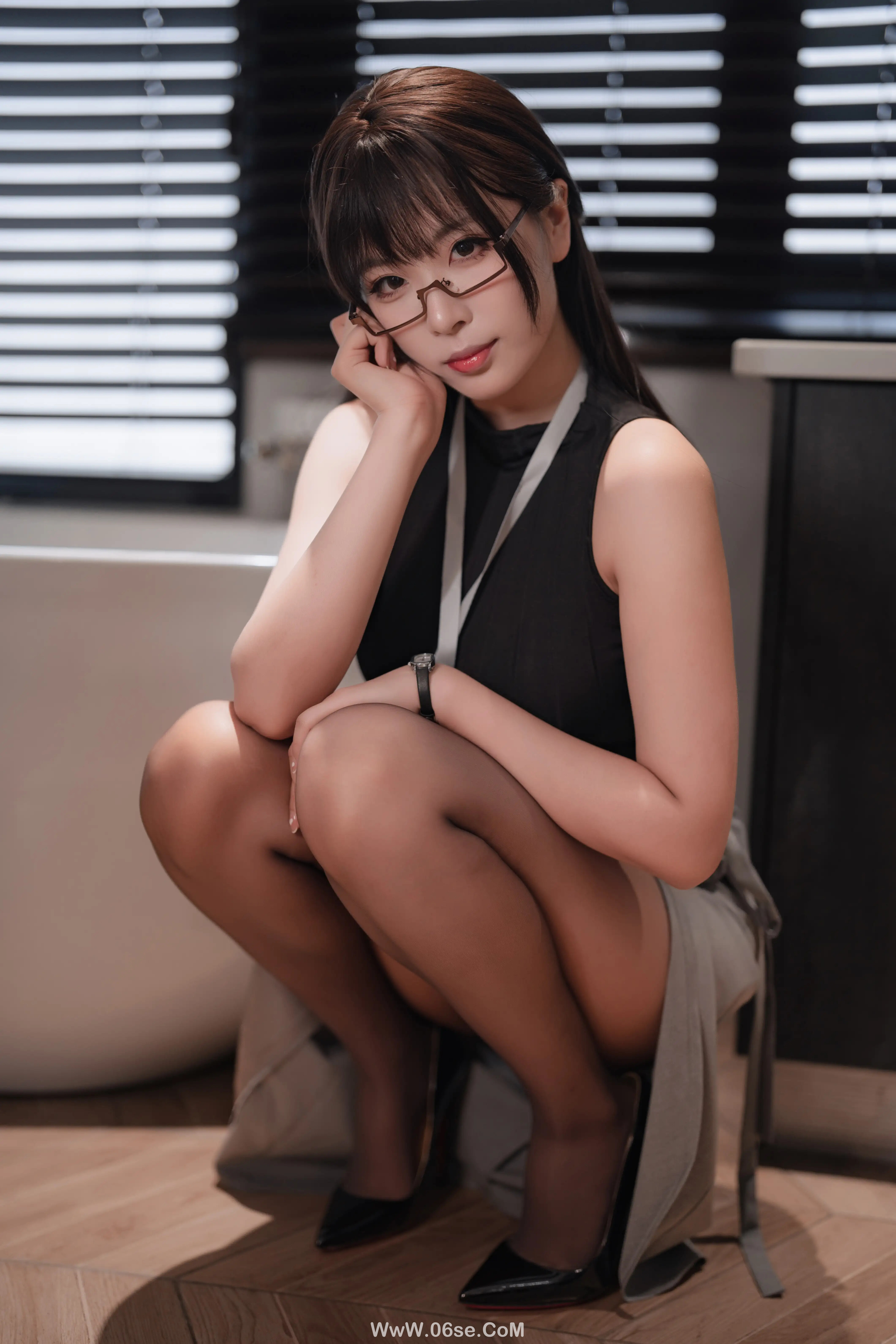 图片[40]-轩萧学姐 – 眼镜娘OL-六色网