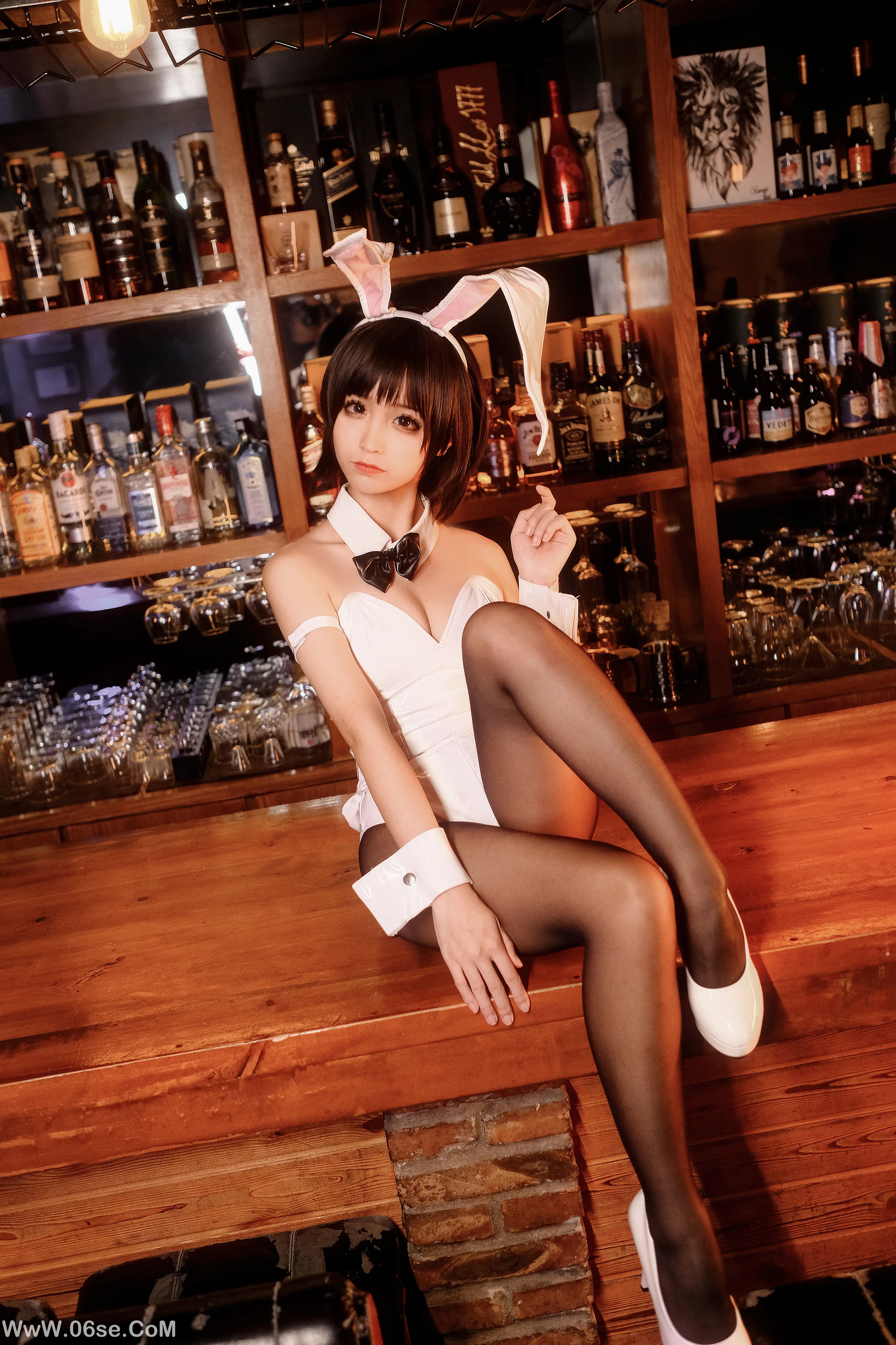 图片[23]-蠢沫沫 – 加藤惠兔女郎-六色网