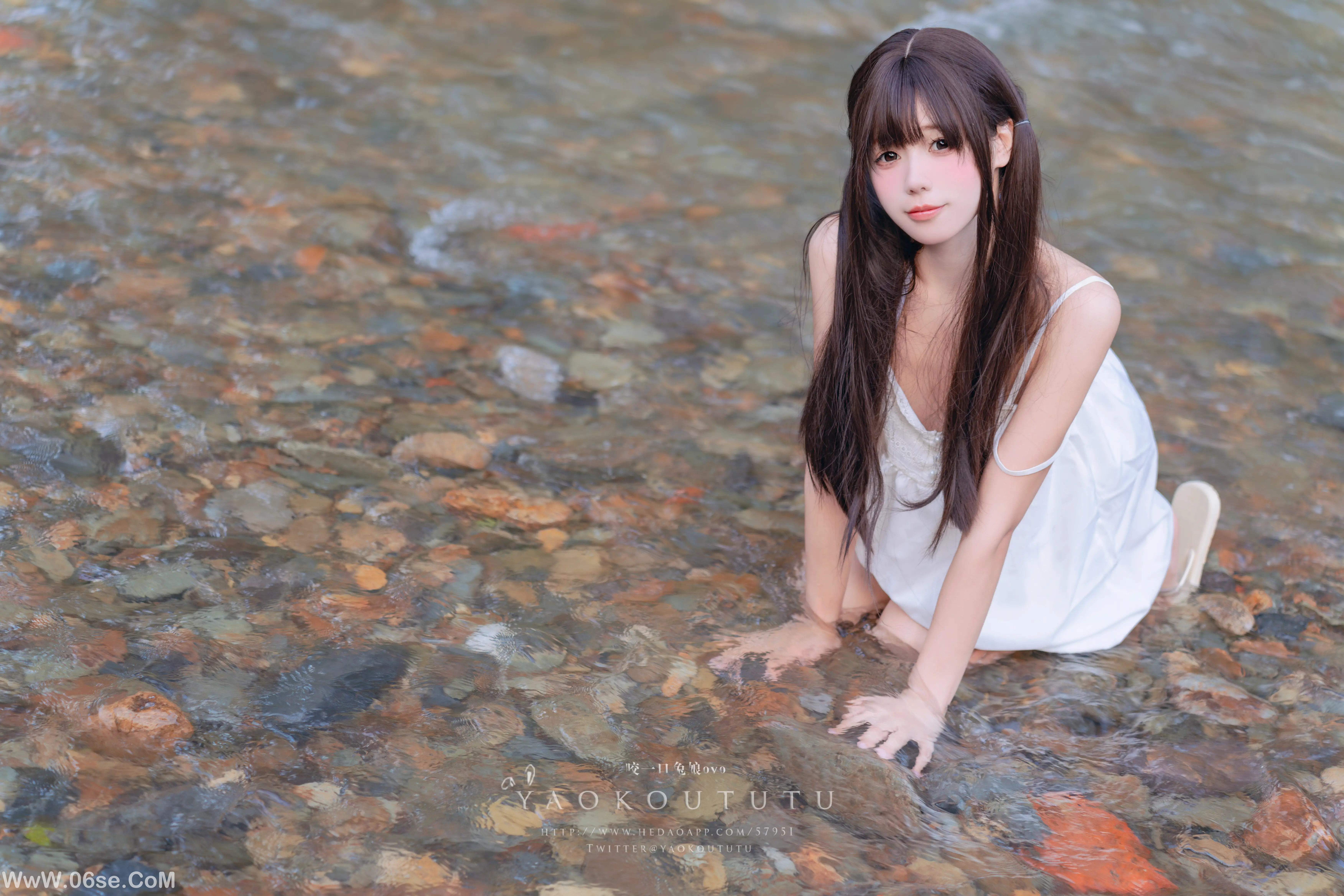 图片[30]-咬一口兔娘 溯溪之夏-六色网