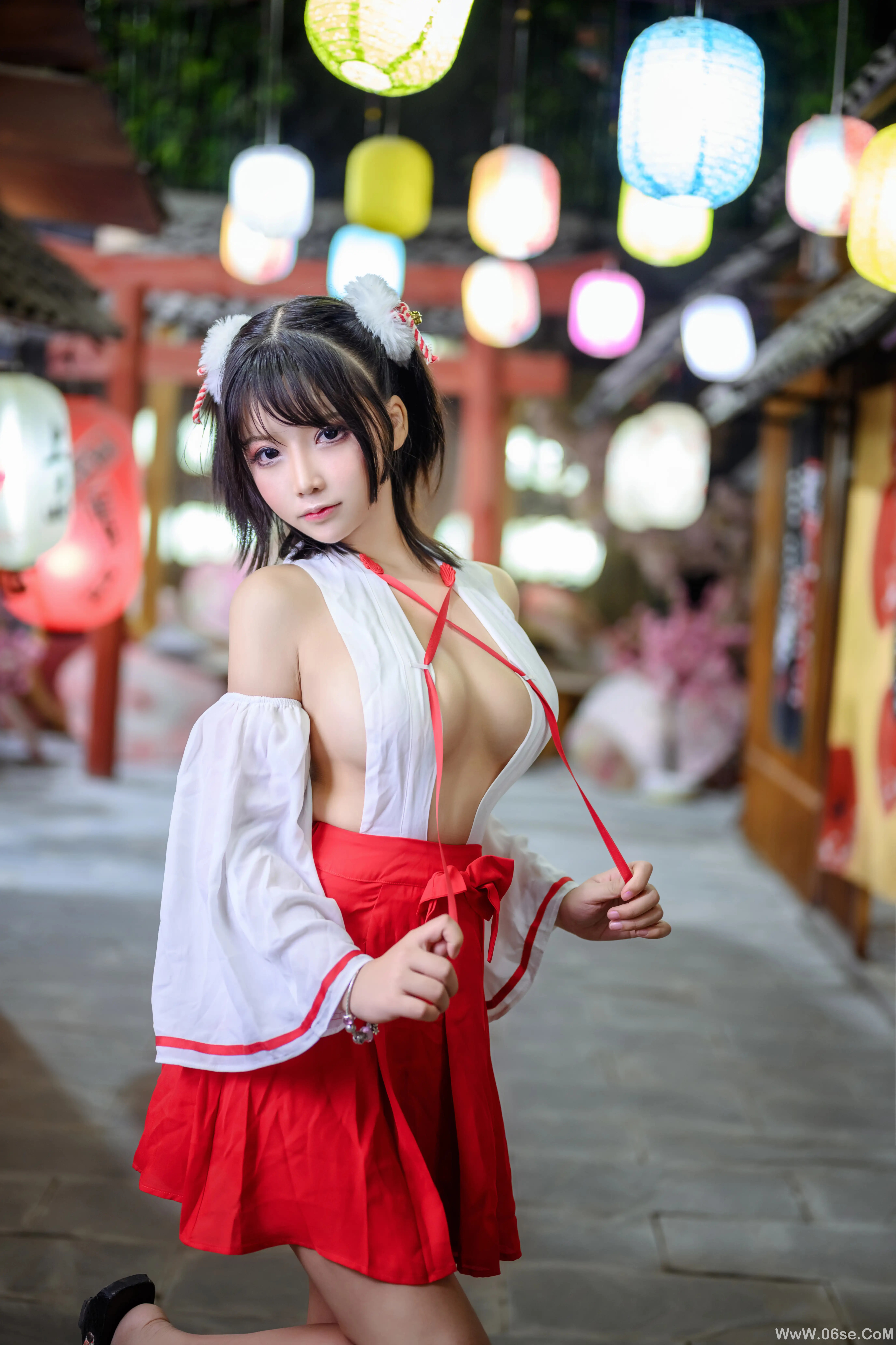 图片[3]-抱走莫子 – 巫女-六色网