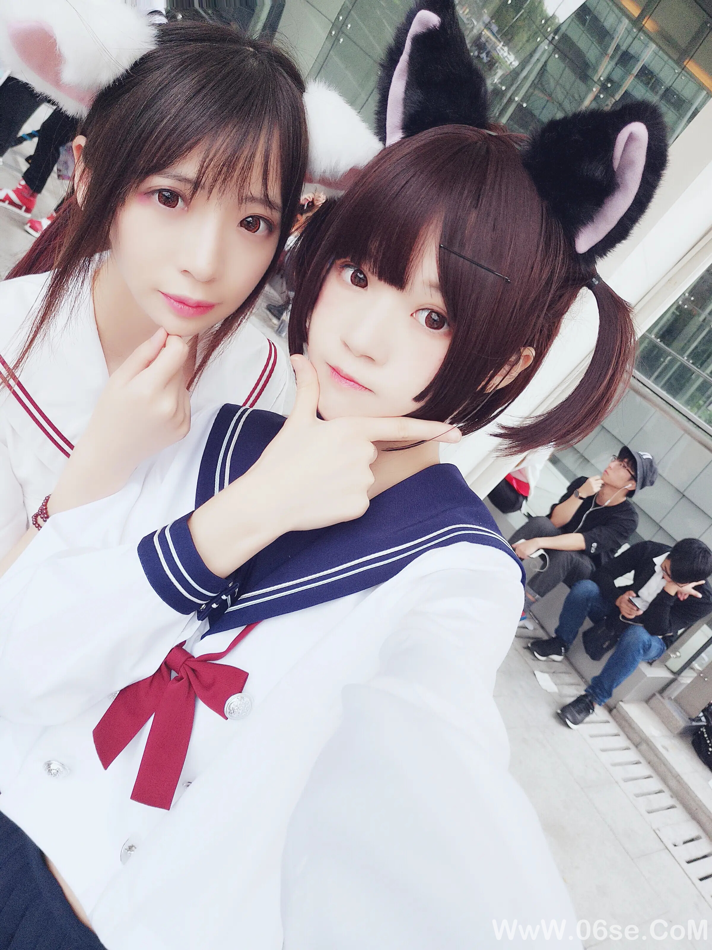 图片[17]-桜桃喵&疯猫ss-JK百合2-六色网
