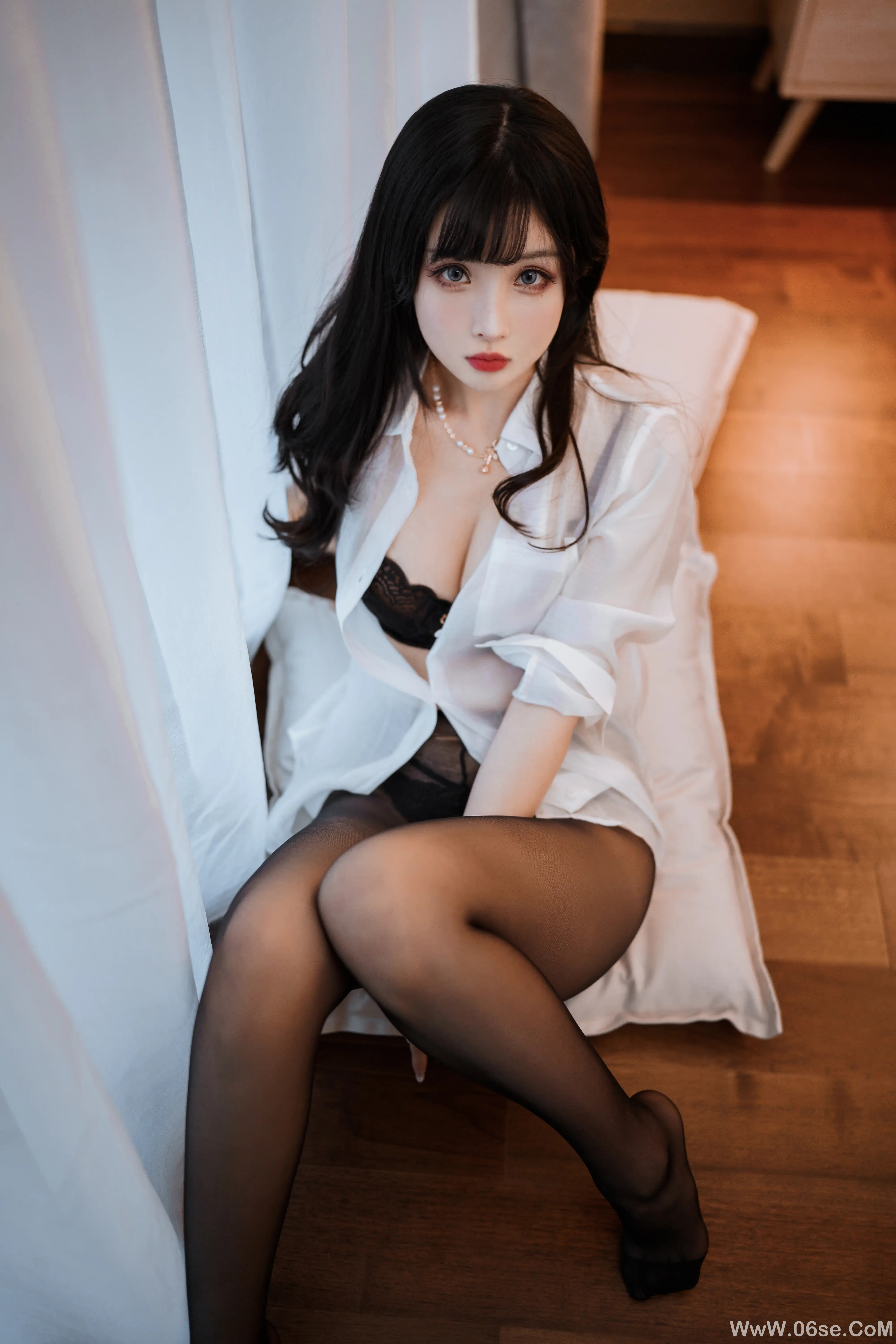 图片[73]-肉扣热热子(rioko凉凉子) 黑丝OL制服双人 (&面饼仙儿)-六色网