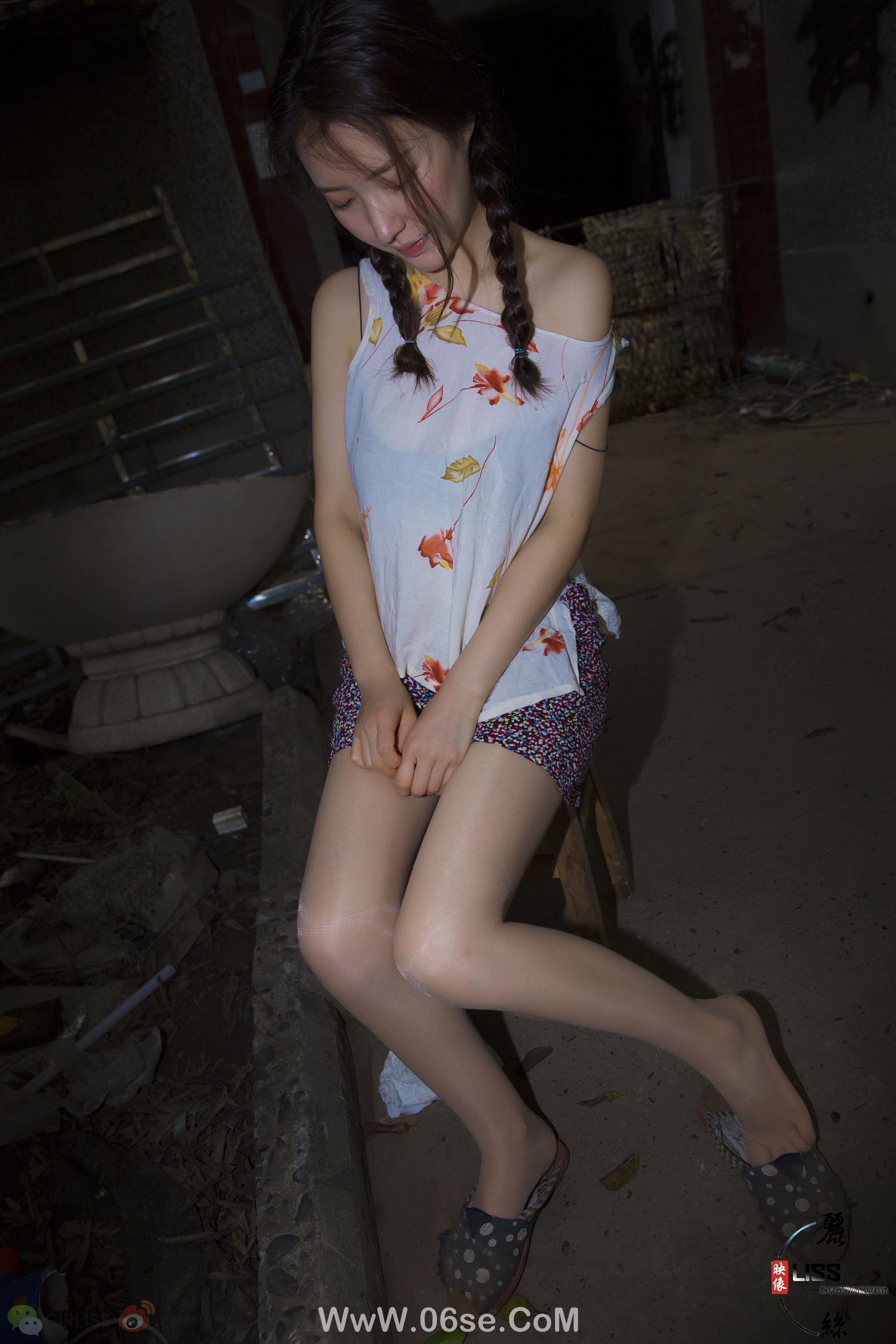 图片[5]-[丽丝映像GIRLISS] – 捡垃圾的小姑娘 [80P]-六色网