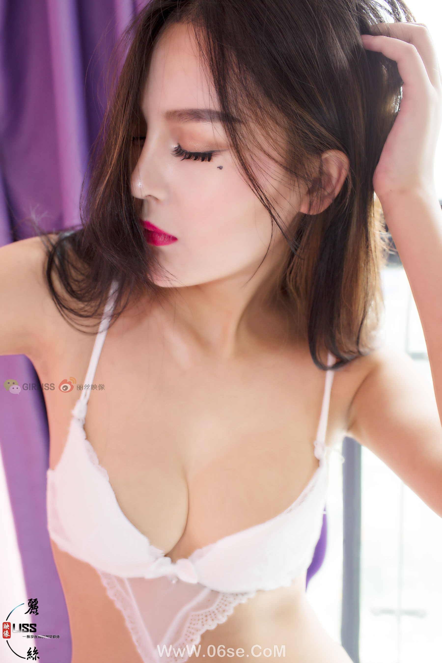 图片[10]-[丽丝映像GIRLISS] – 深肤色白内衣 [15P]-六色网