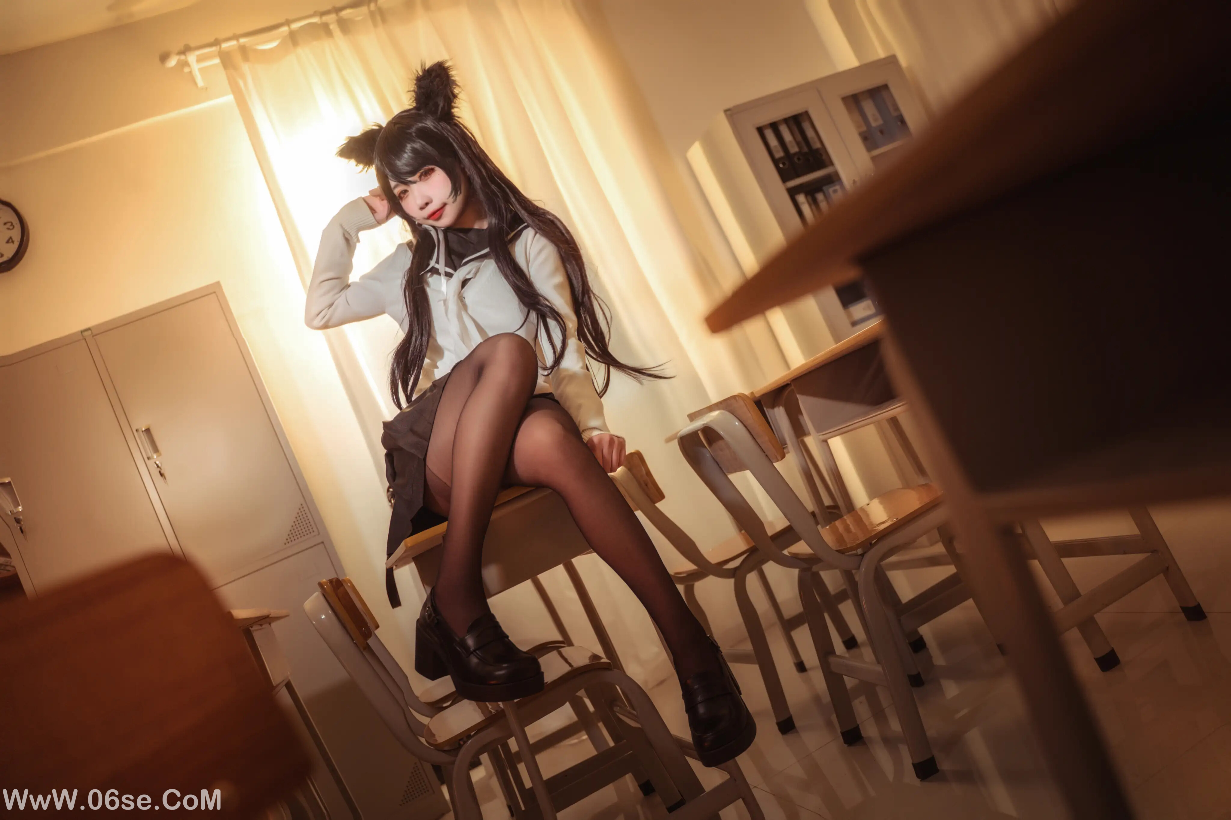 图片[34]-贞子蜜桃 碧蓝航线 爱宕高雄制服-六色网