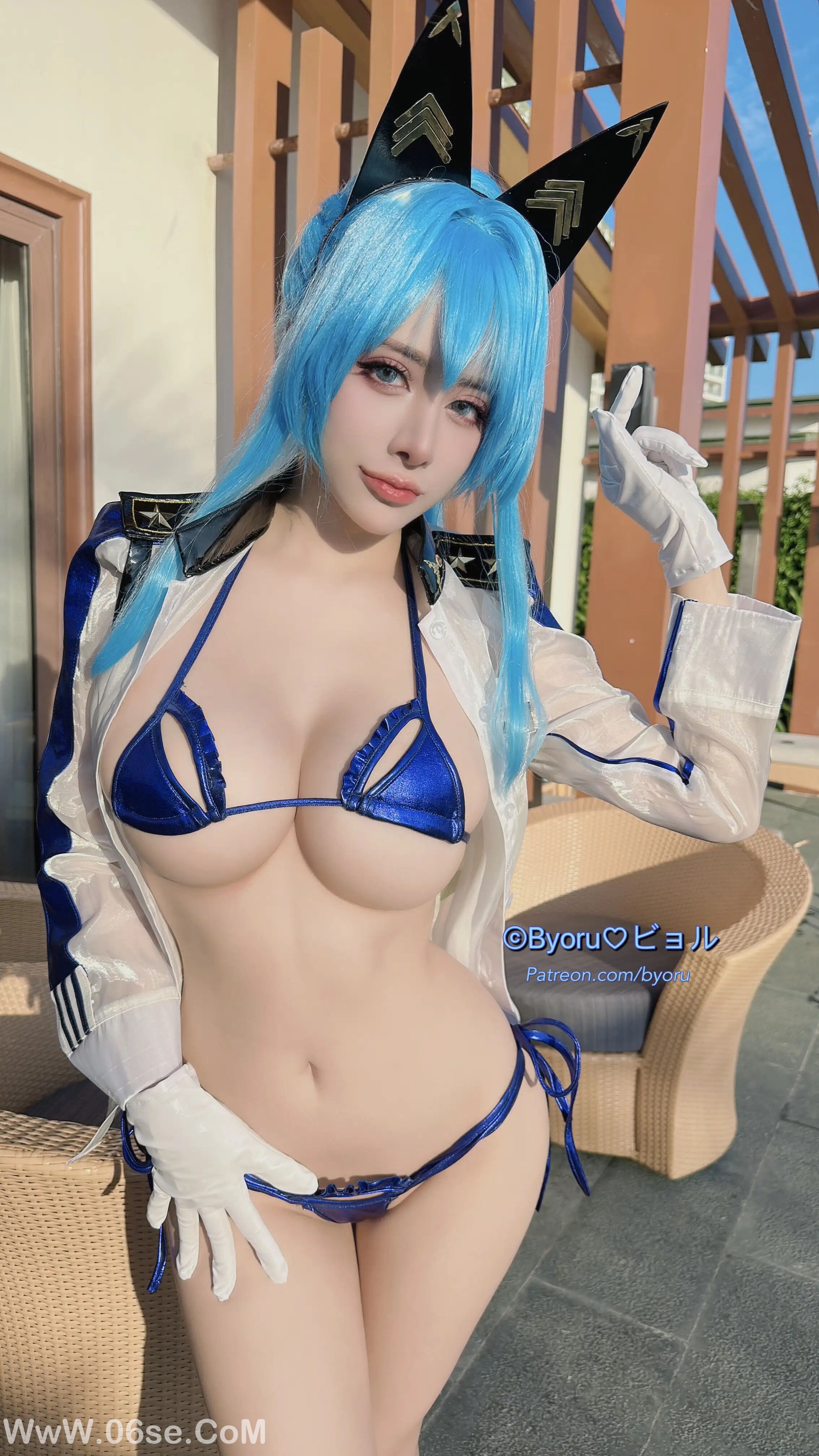 图片[43]-Byoru – NIKKE 海伦泳装-六色网