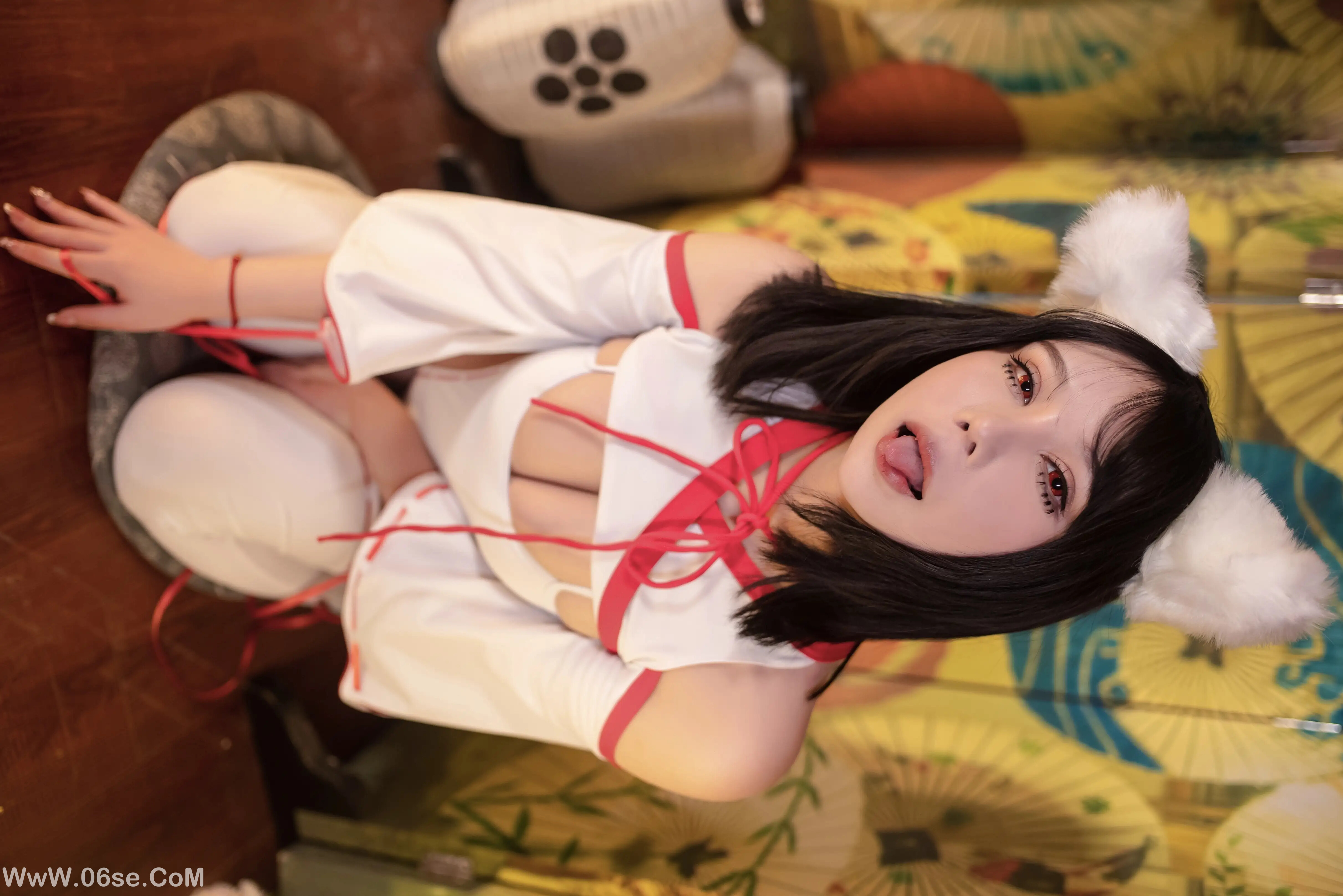 图片[5]-抱走莫子 – 神社巫女-六色网