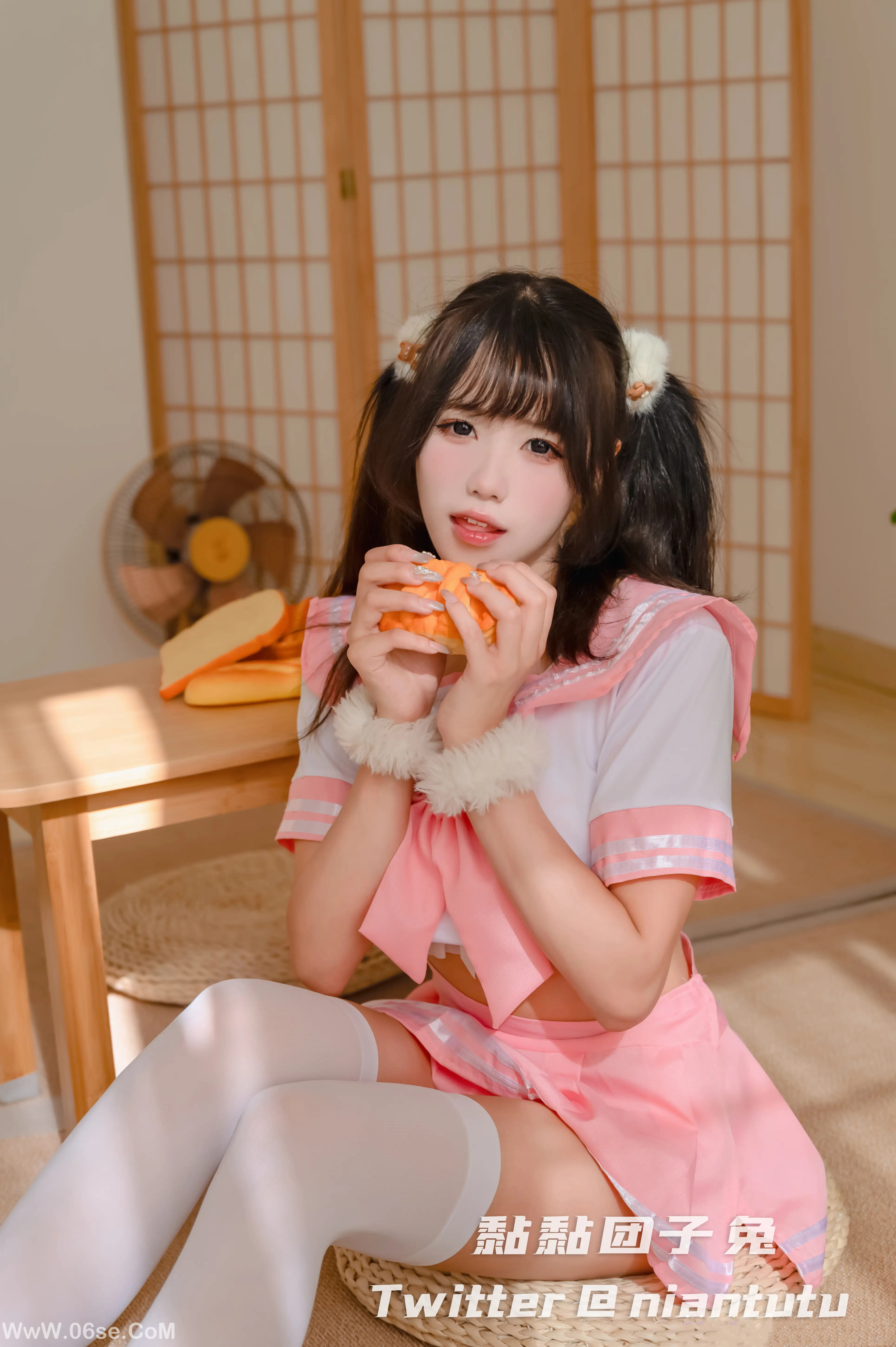 图片[7]-咬一口兔娘 粉色jk-六色网