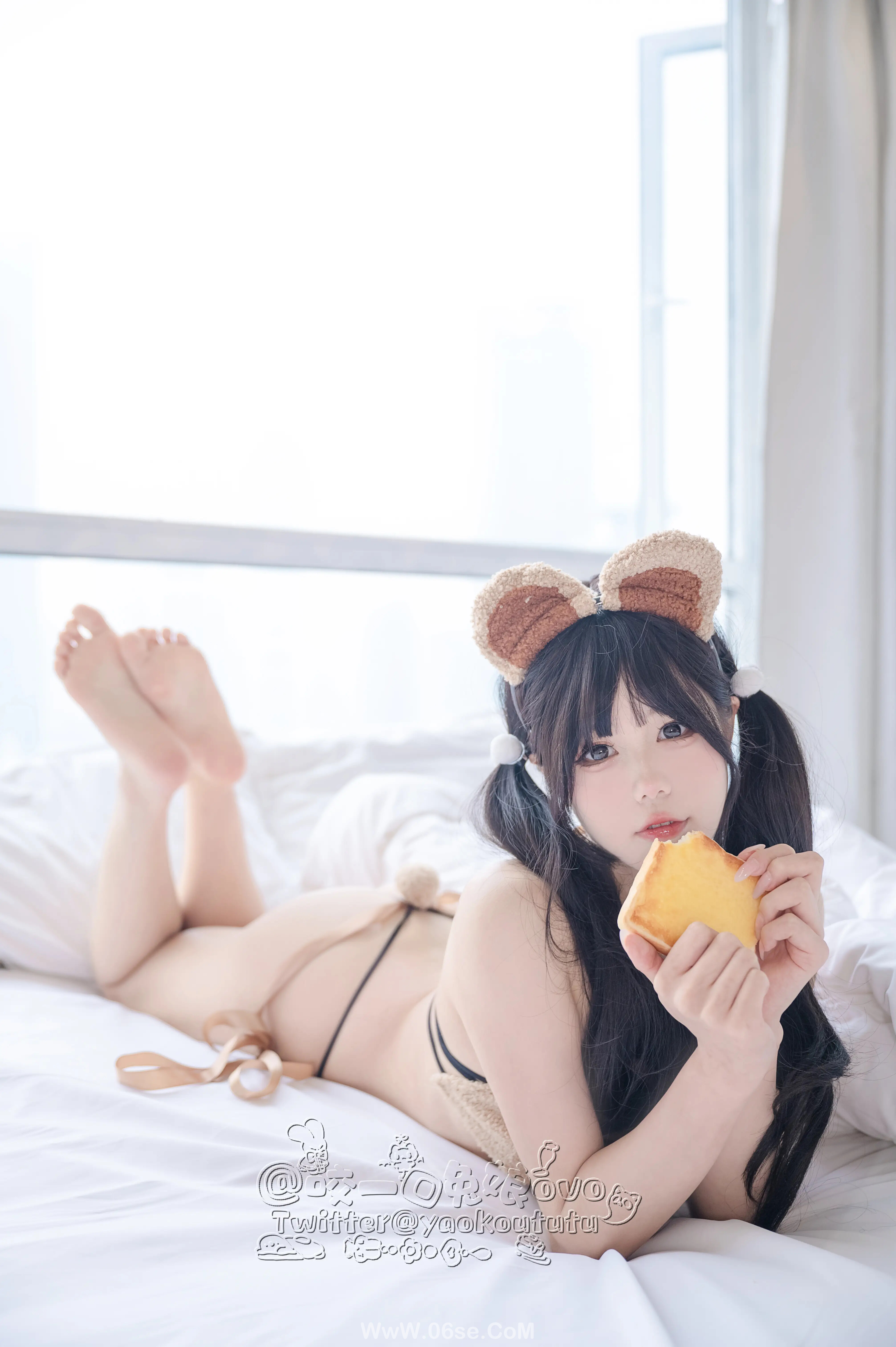 图片[23]-咬一口兔娘 小熊睡衣-六色网