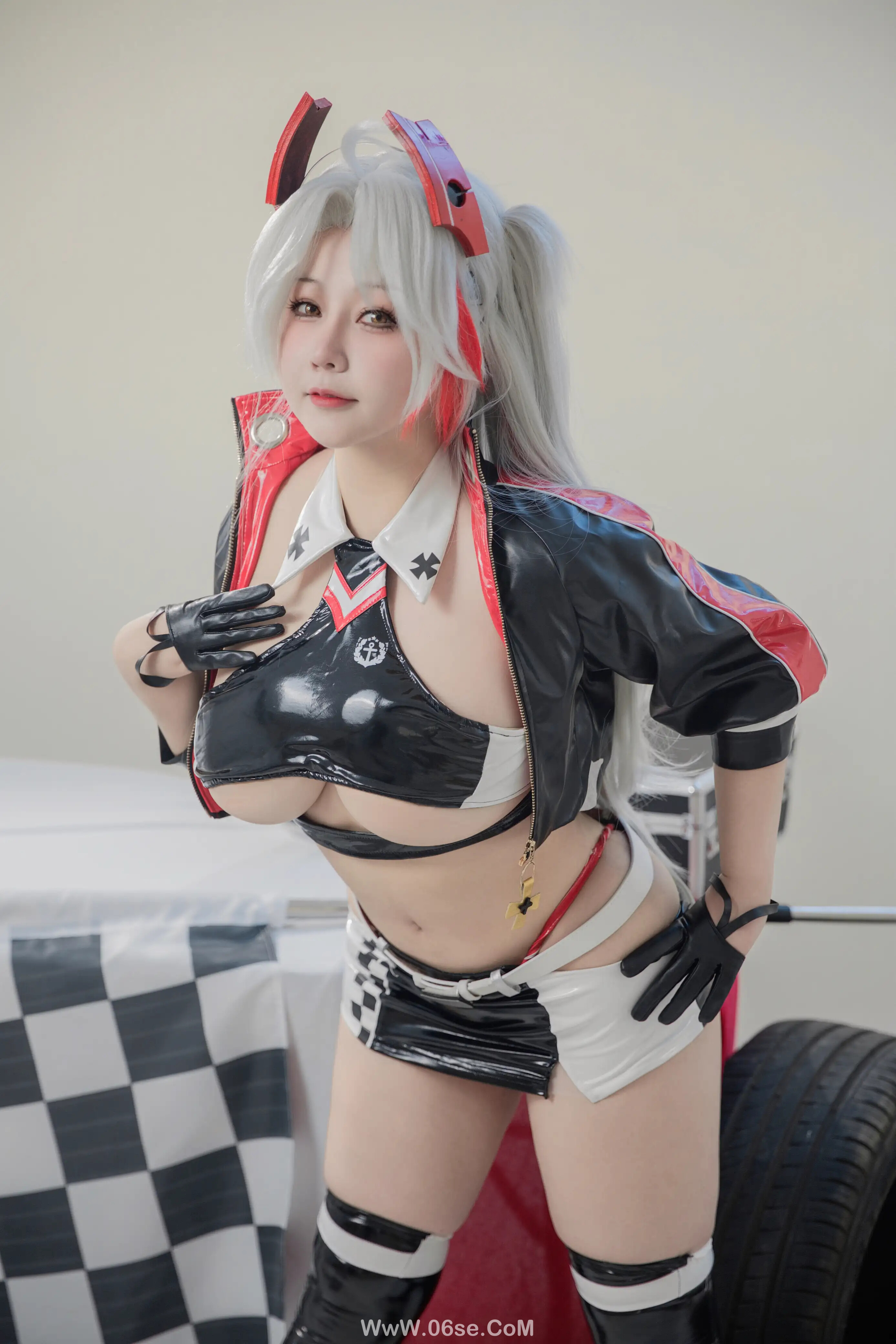 图片[13]-KANEKO_咔喵 – 欧根亲王 赛车服-六色网